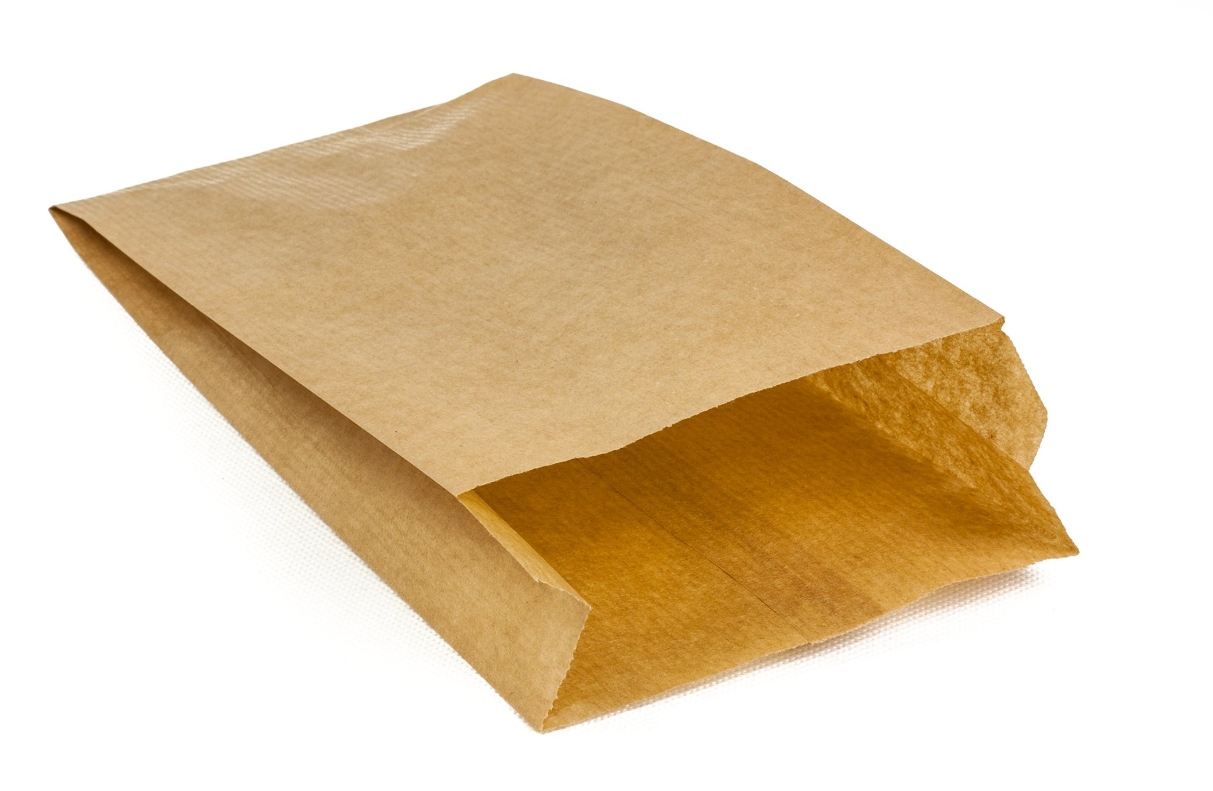 Torebki na chleb pieczywo wypieki eko kraft fałdowe 15x6,5x37 cm 1000 szt.