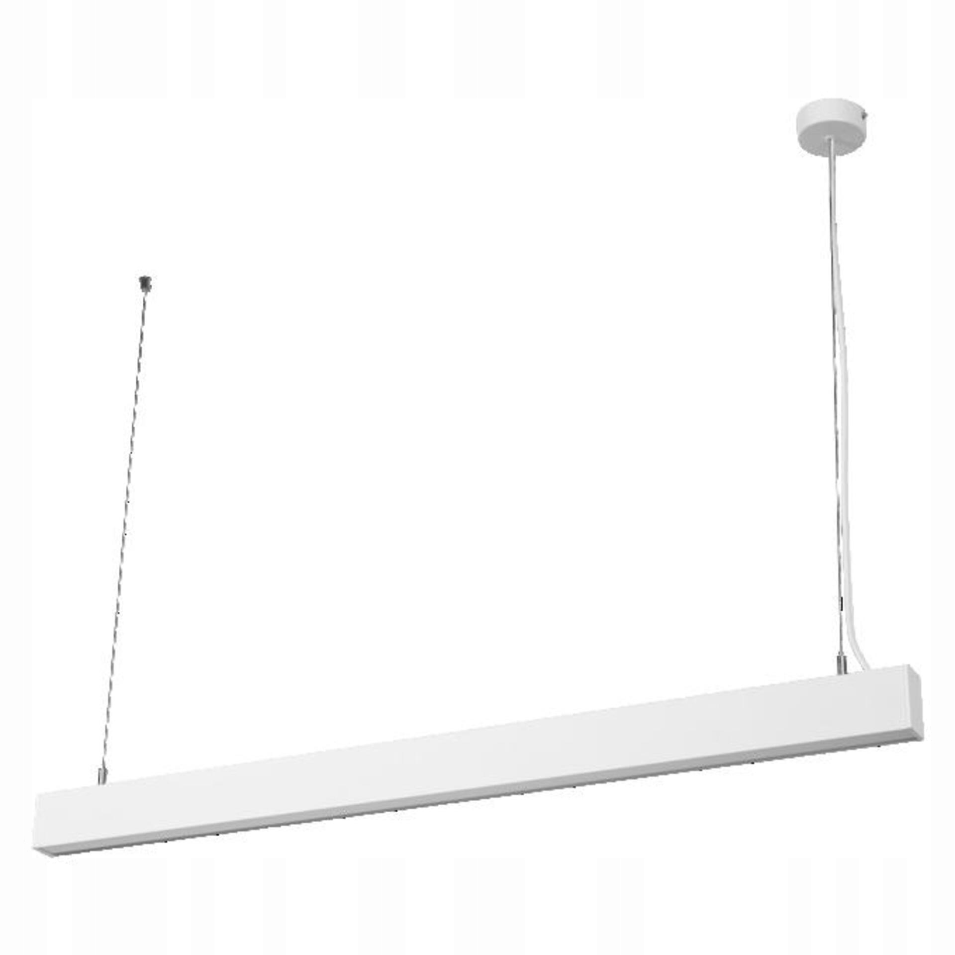 Ledvance Led závesné svietidlo Office Line Cuboid 42W 840 DIM biele 405807584