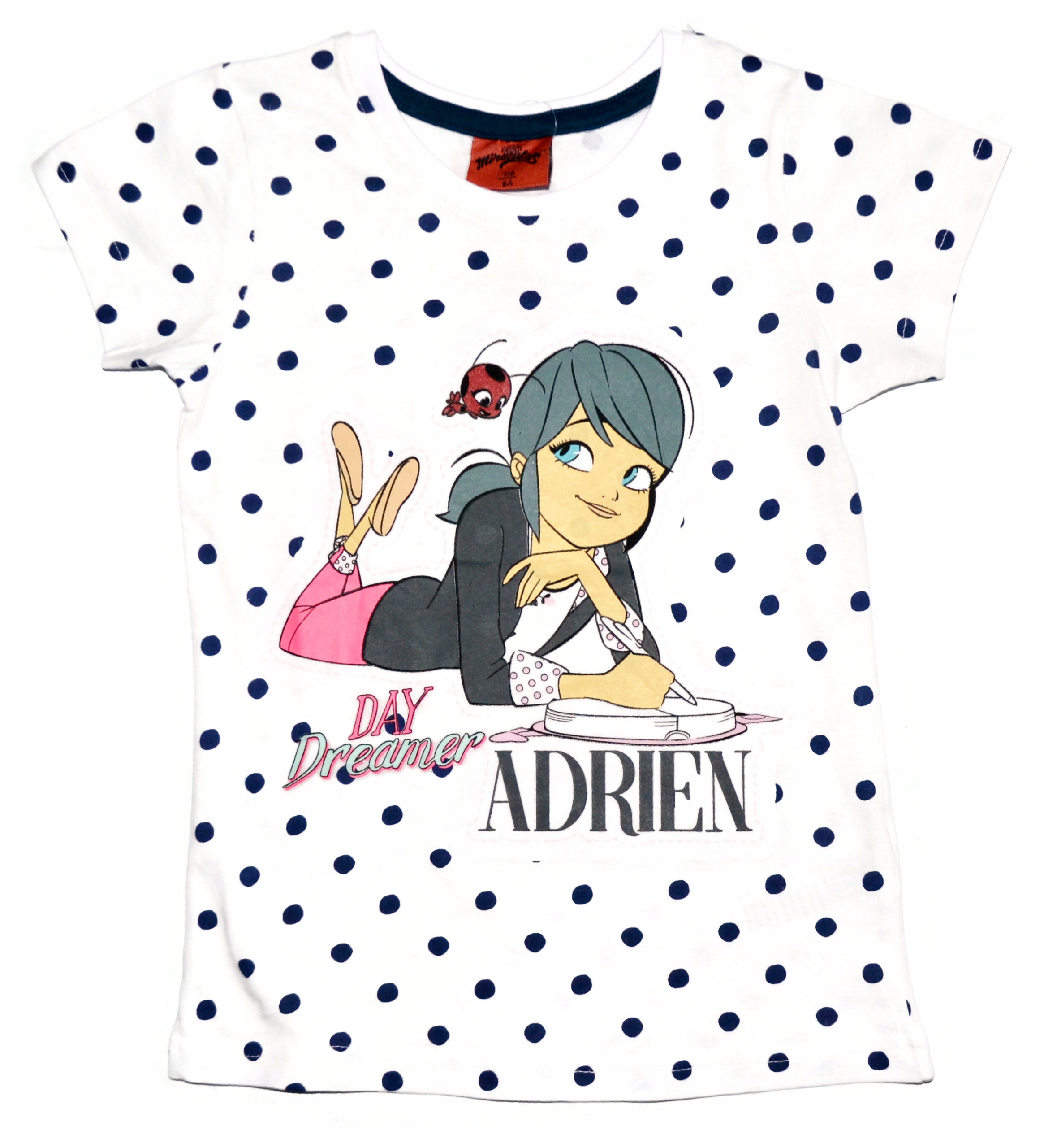 

Bluzka Biedronka i Czarny Kot 128 t-shirt Miraculu