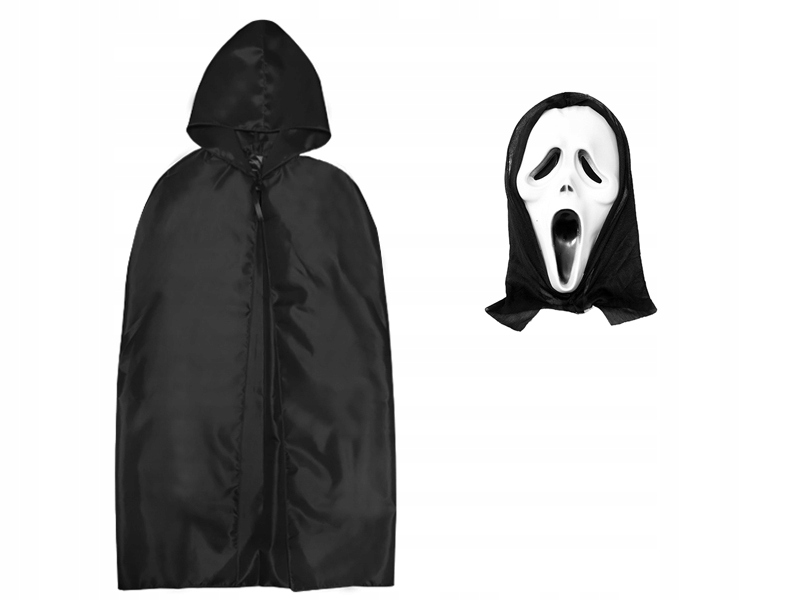 

Strój Krzyk Śmierć Halloween Zestaw XL 2el