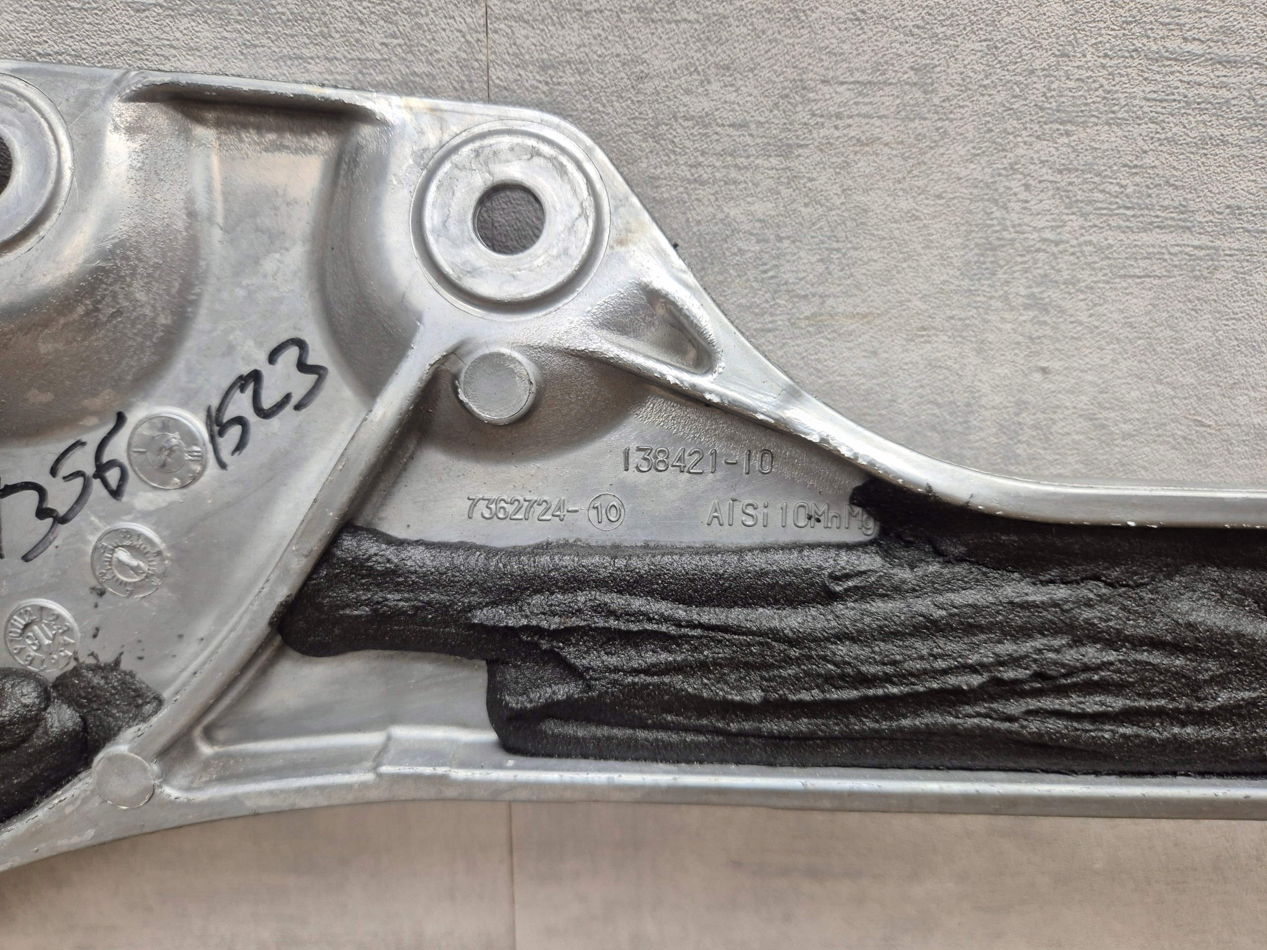 BMW G30 G31 G11 G12 HYBRYDA sider front console brace 7362724