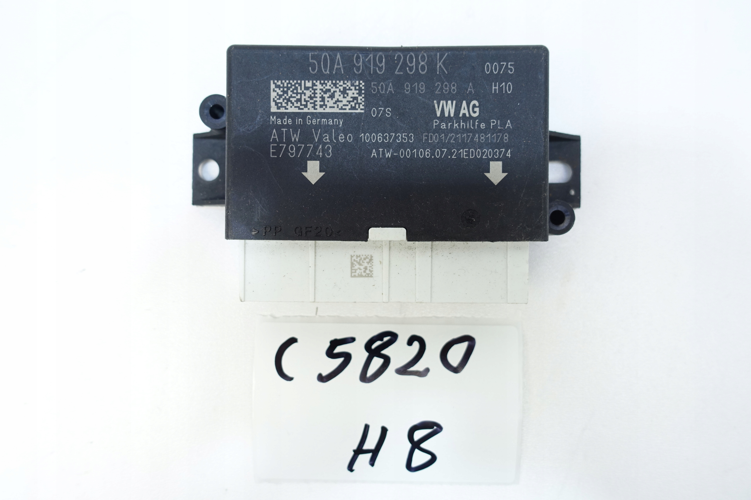 module control unit of the parking PDC TIGUAN 5QA919298K