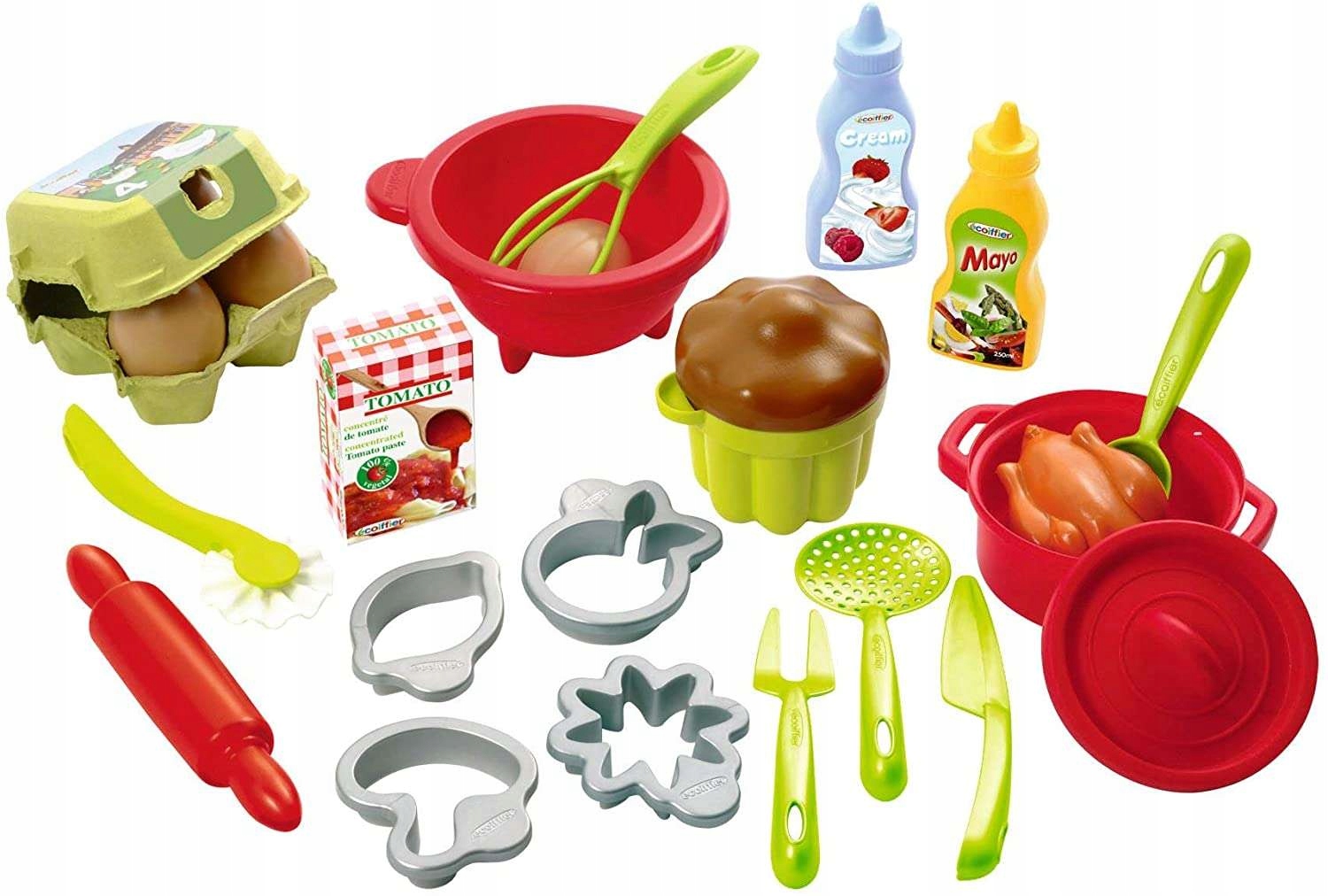 

Ecoiffier Akcesoria Do Gotowania 26 Elementów