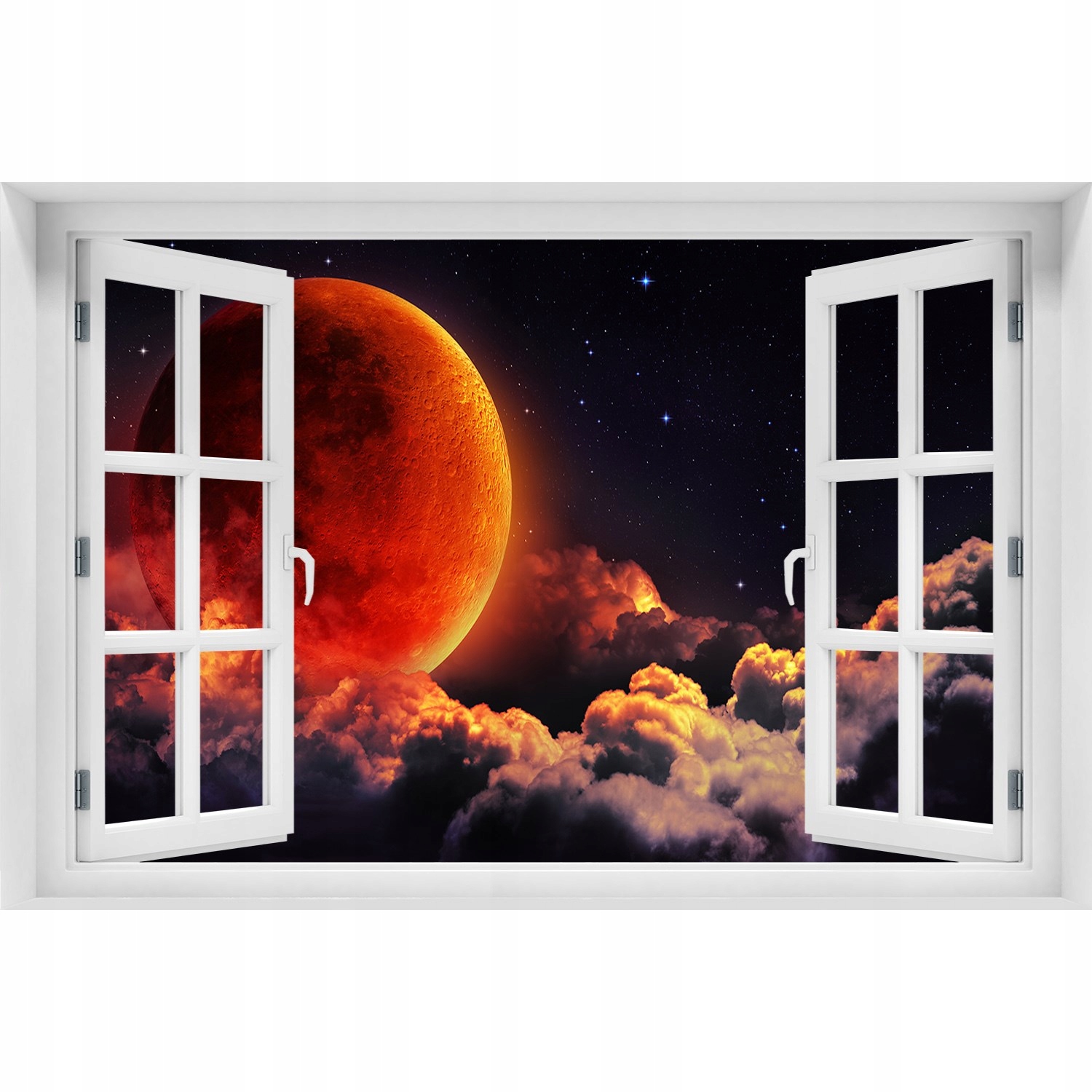 

Foto zdjęcie Naklejka na ścianę Zaćmienie księżyca