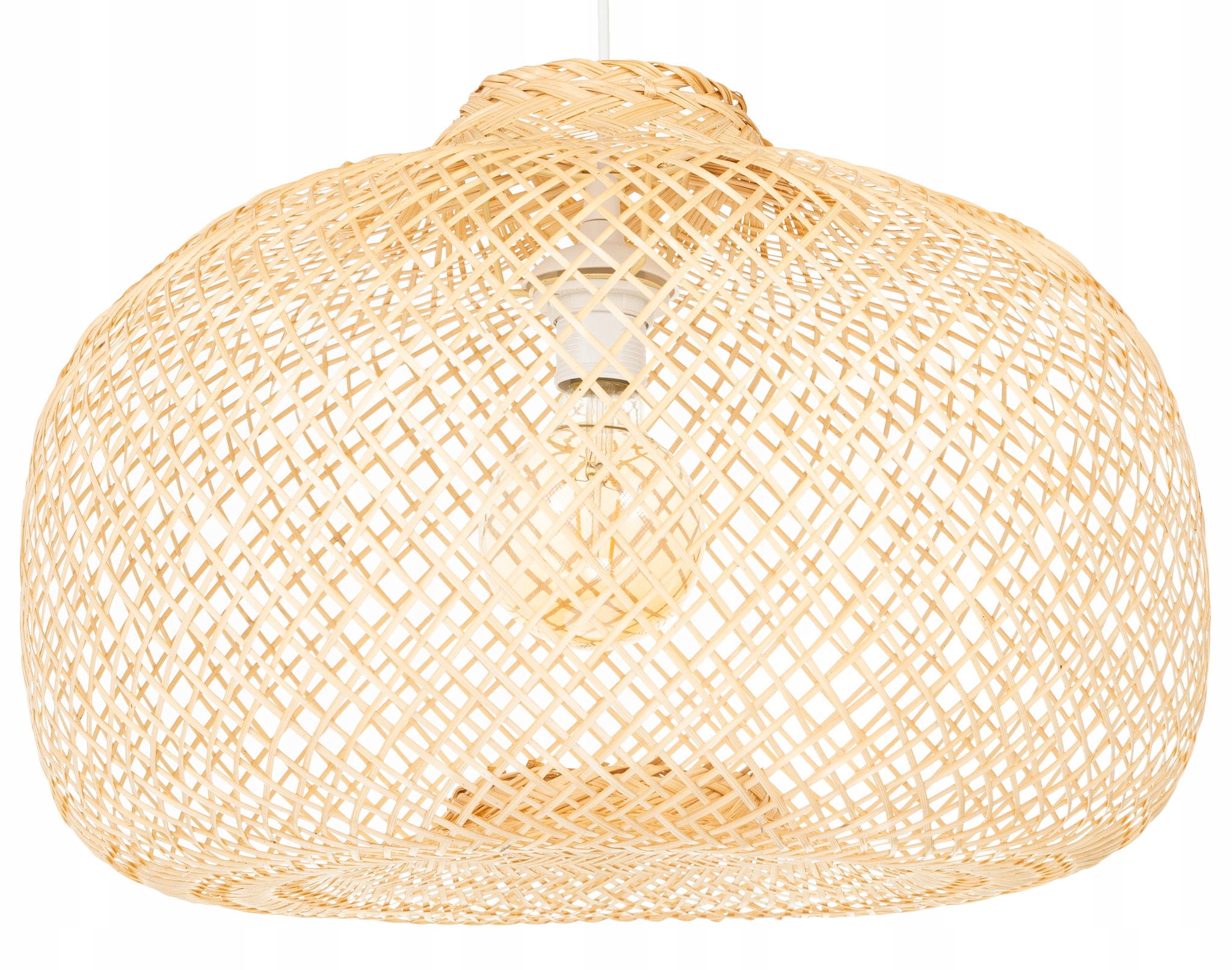 Lampa wisząca Boho Bali bambusowa duża 50cm TH03