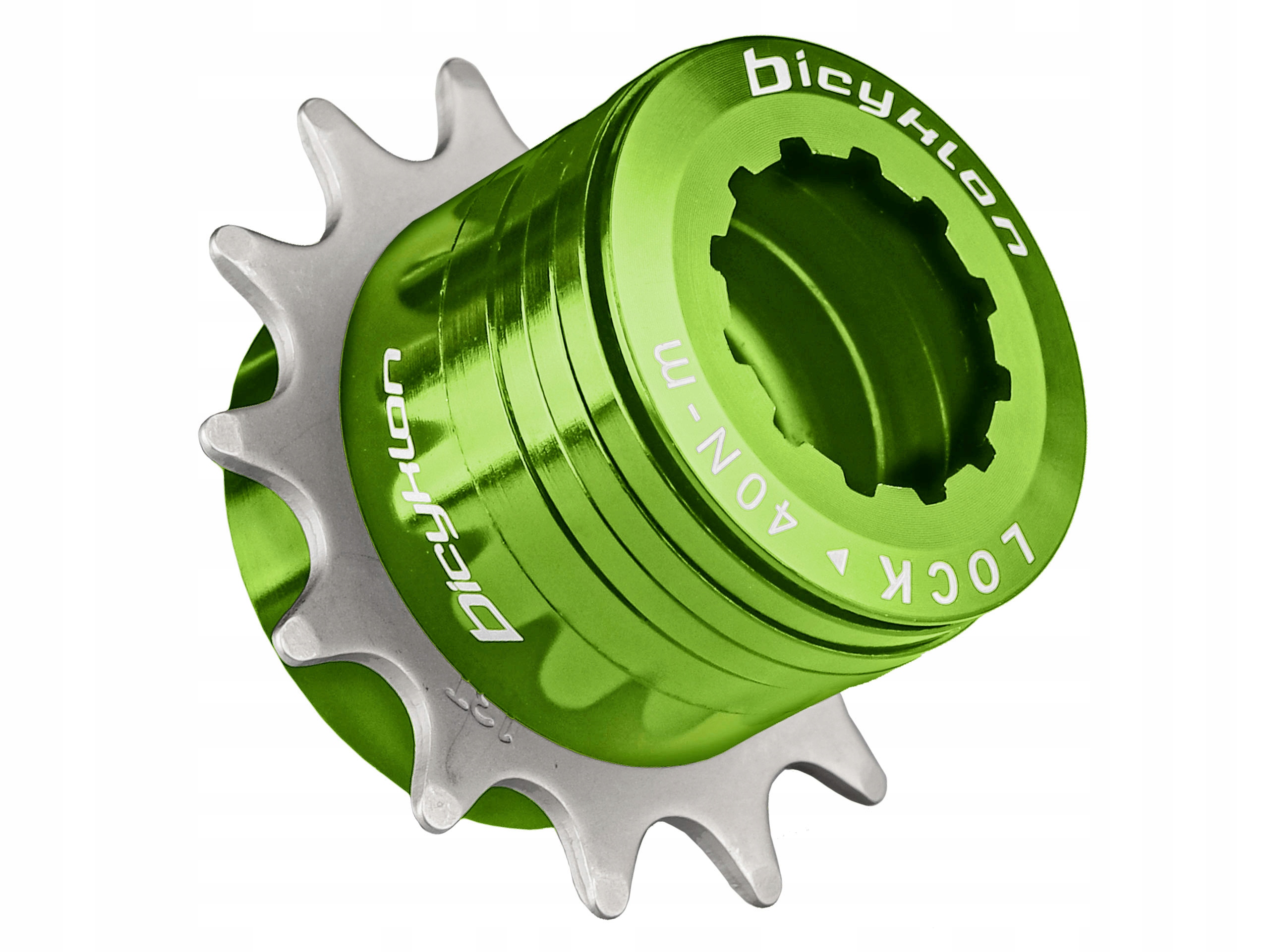 Adapter Reduktor Bicyklon SingleSpeed 13T Zamiast Kasety Slopeduro Zielony