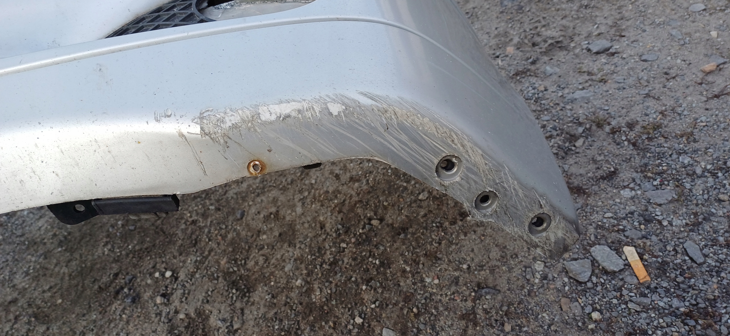 MERCEDES W203 bumper front 744 fog lights xenon