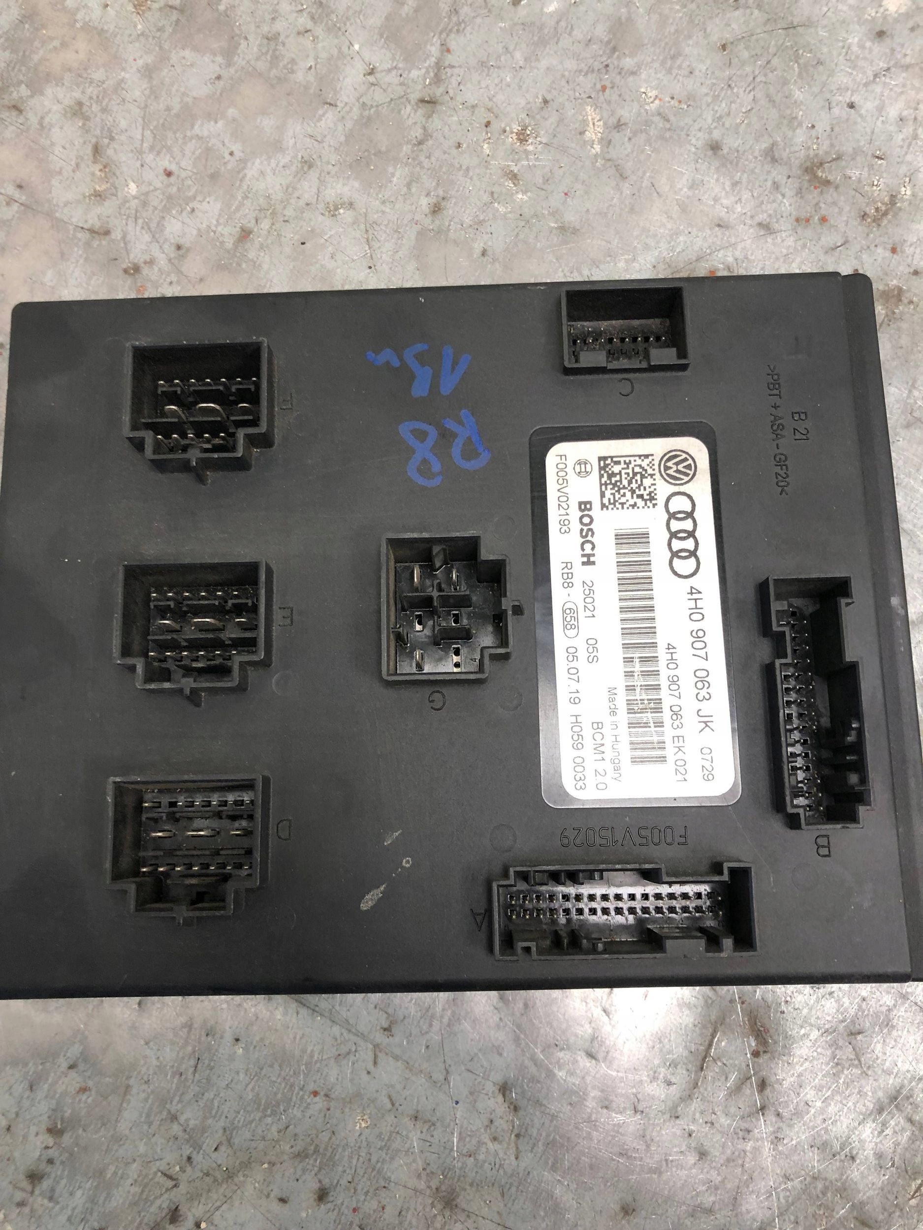 module control unit KOMFORTU AUDI R8 4S 4H0907063JK