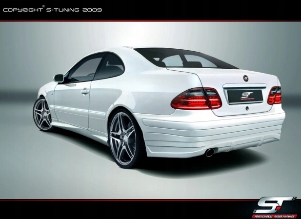 ZDERZAK TYLNY AMG MERCEDES CLK W208 97-02 NOWY PODKŁAD Stan opakowania oryginalne