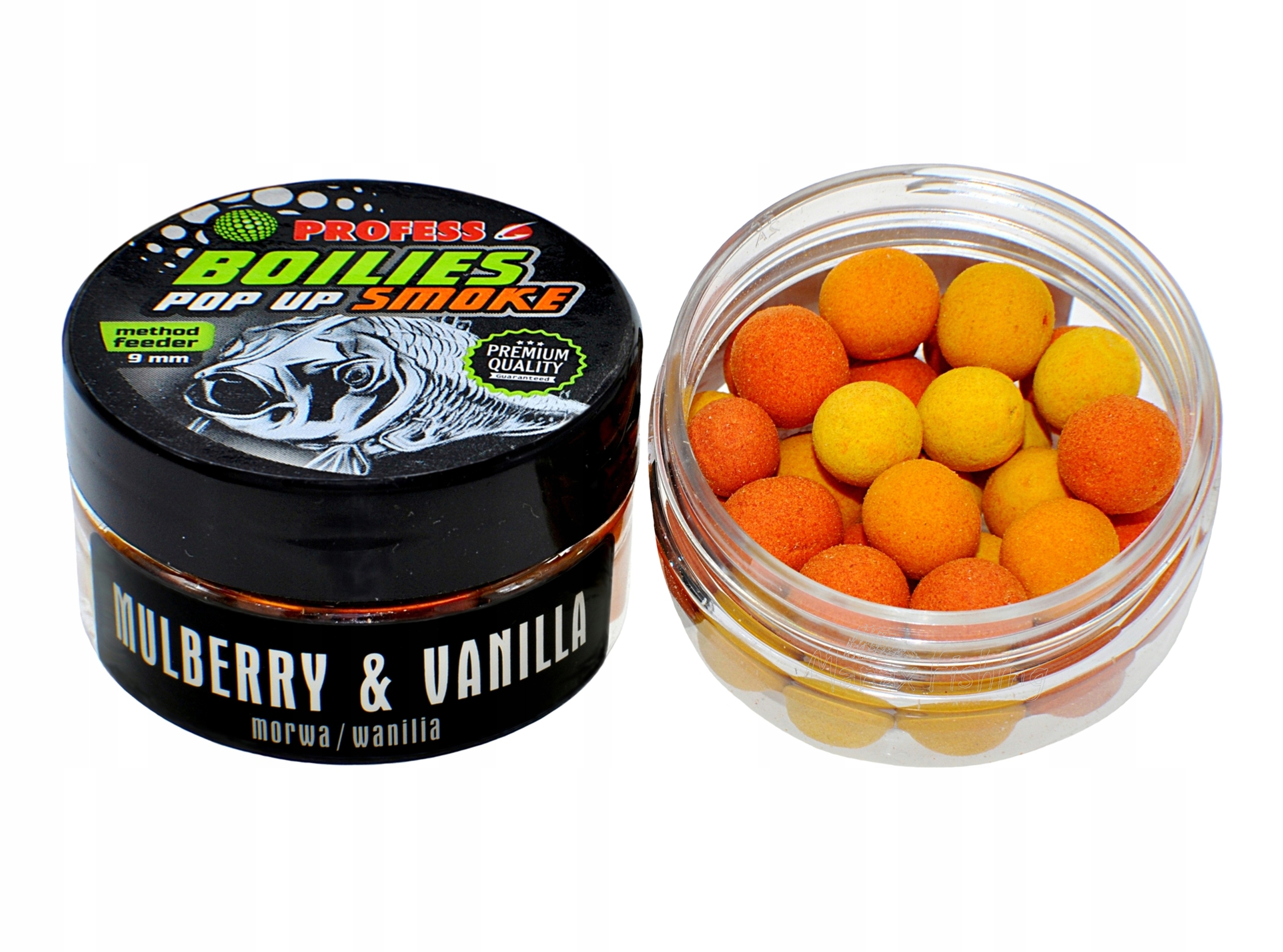 Profess Kulki Pop Up Smoke Fluo Morwa Wanilia 9mm Ean: 5904044001885