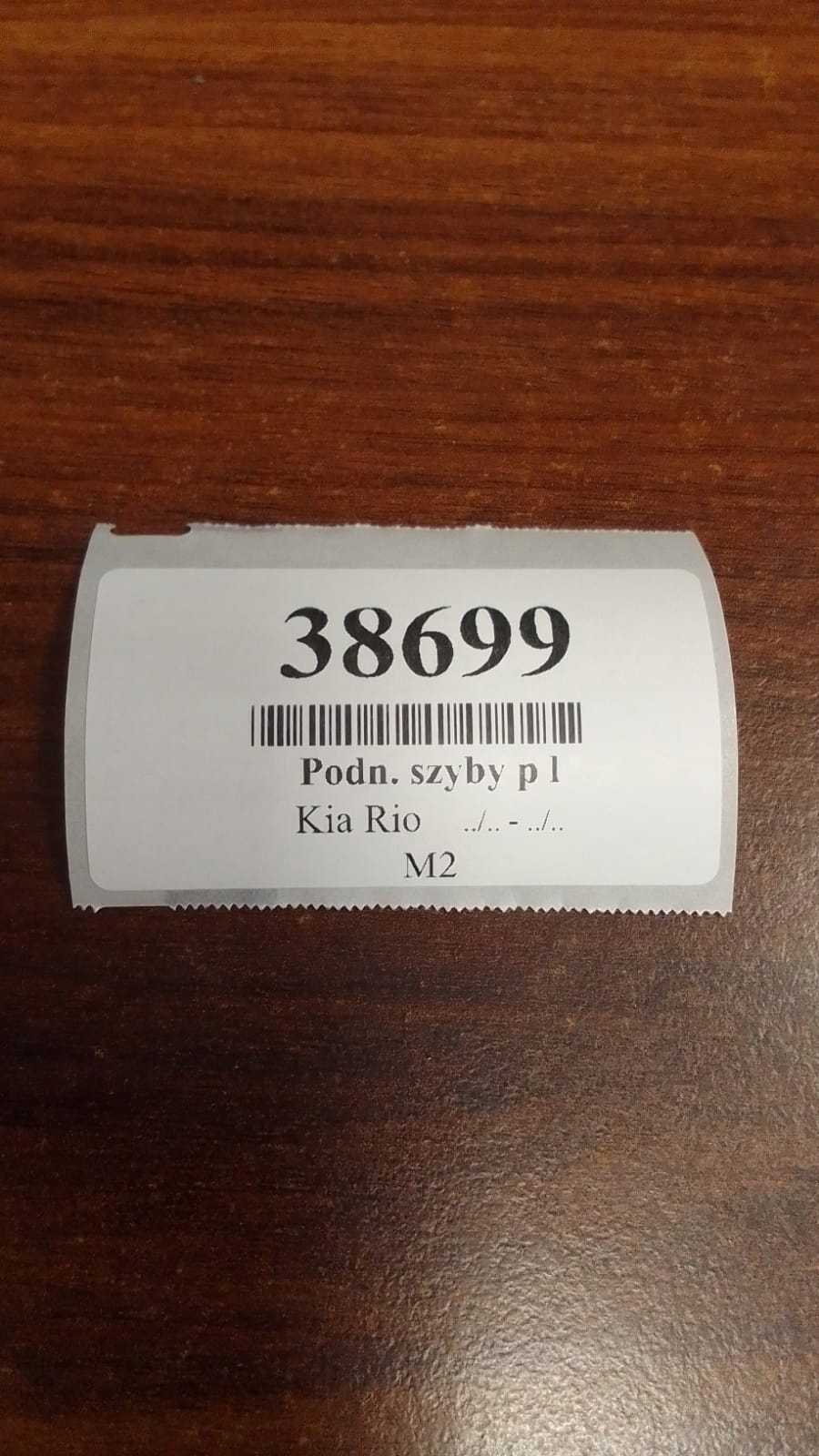 KIA RIO II window regulator left front