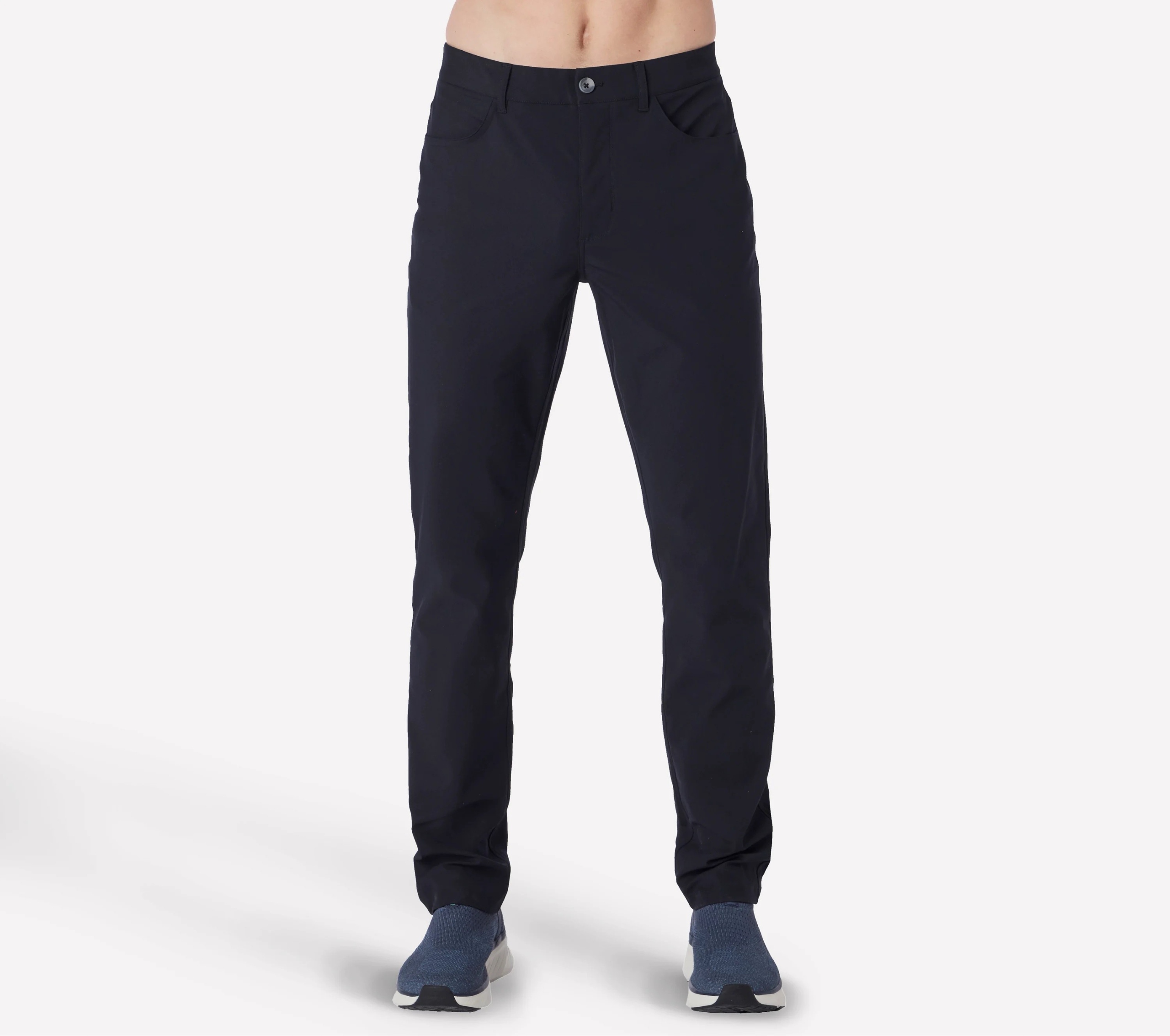 Pánské kalhoty Skechers Go Walk Premium 5 Pocket Pant černé PT108 Blk