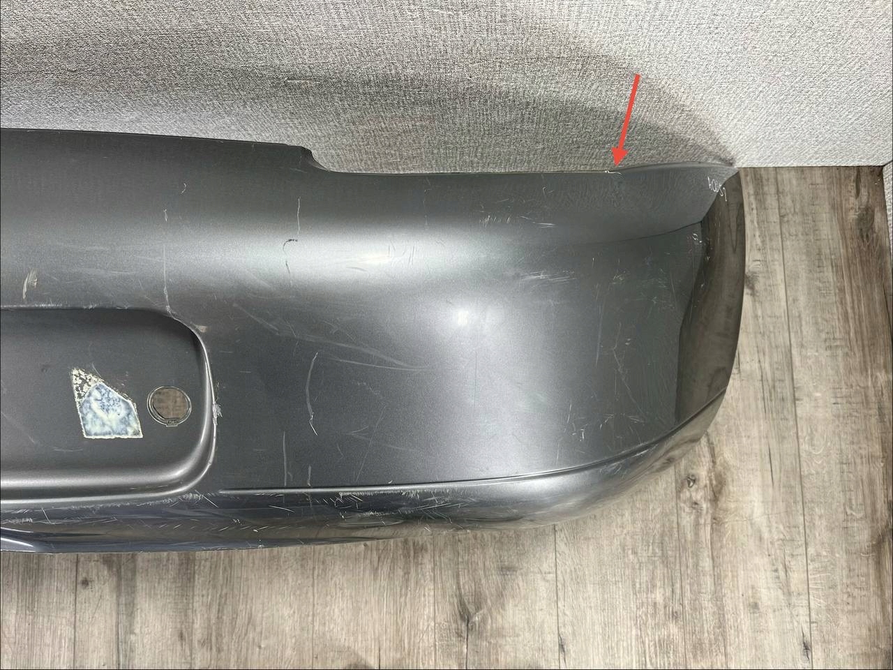 PORSCHE BOXSTER e 986 1996-2004 Paraurti posteriore 98650541101