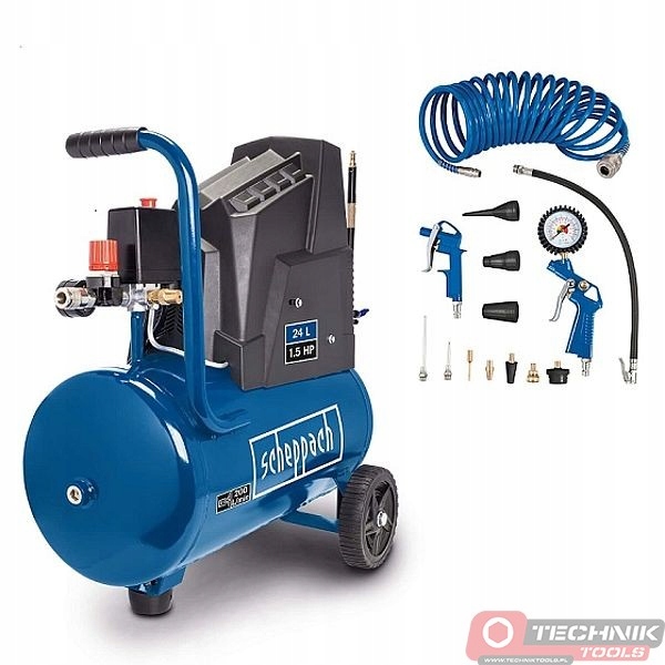Kompresor bezolejowy Scheppach HC30o 24 L