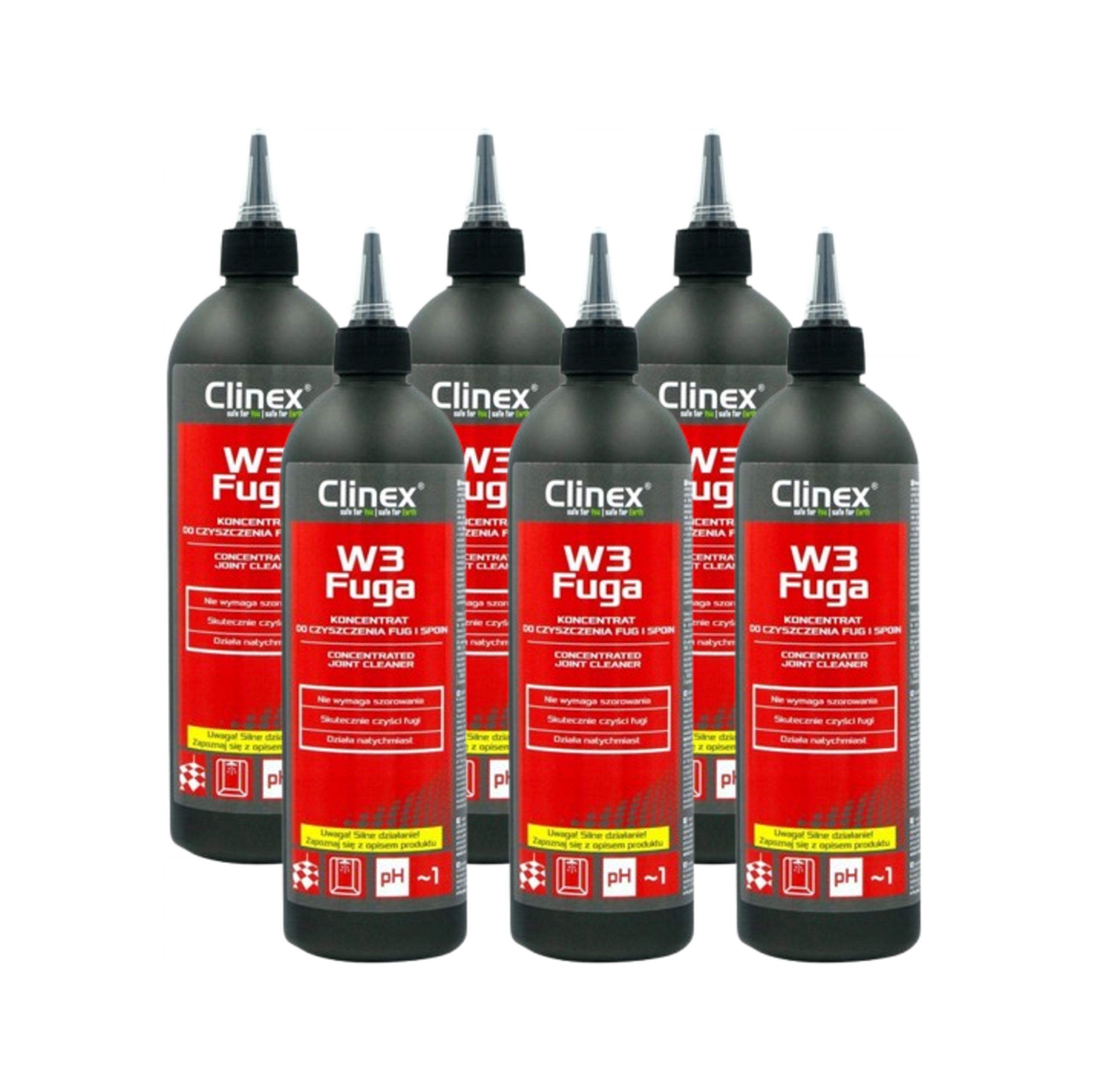 Levně Čistič spár a spár Clinex W3 Fuga 500 ml 6 kusů