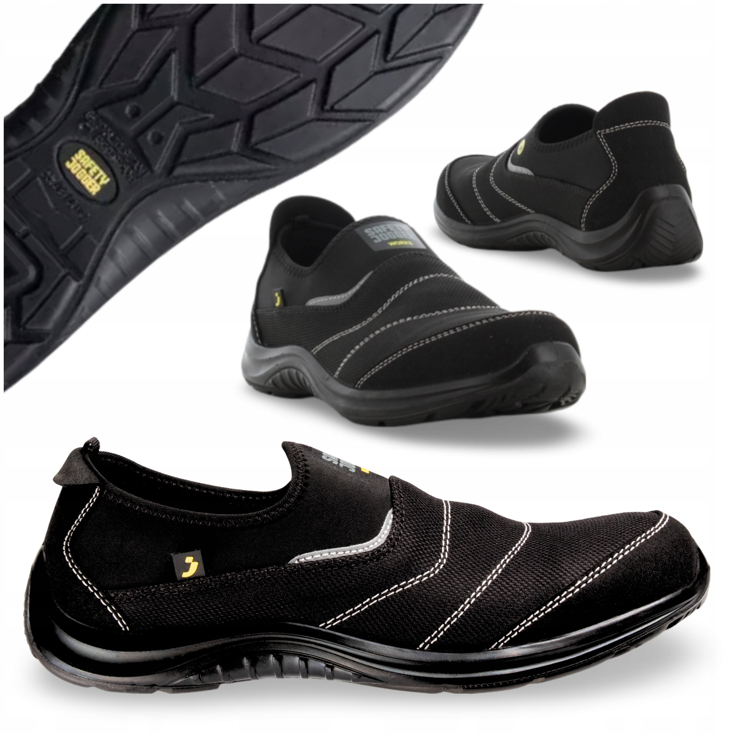 Buty Robocze Półbuty Oddychające Ochronne Lekkie Z Podnoskiem 41