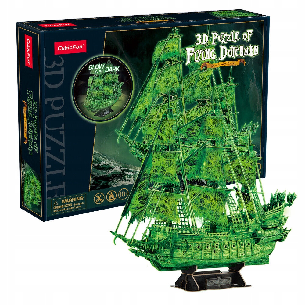 Puzzle 3D Dante Cubic Fun Latający Holender 360 elementów
