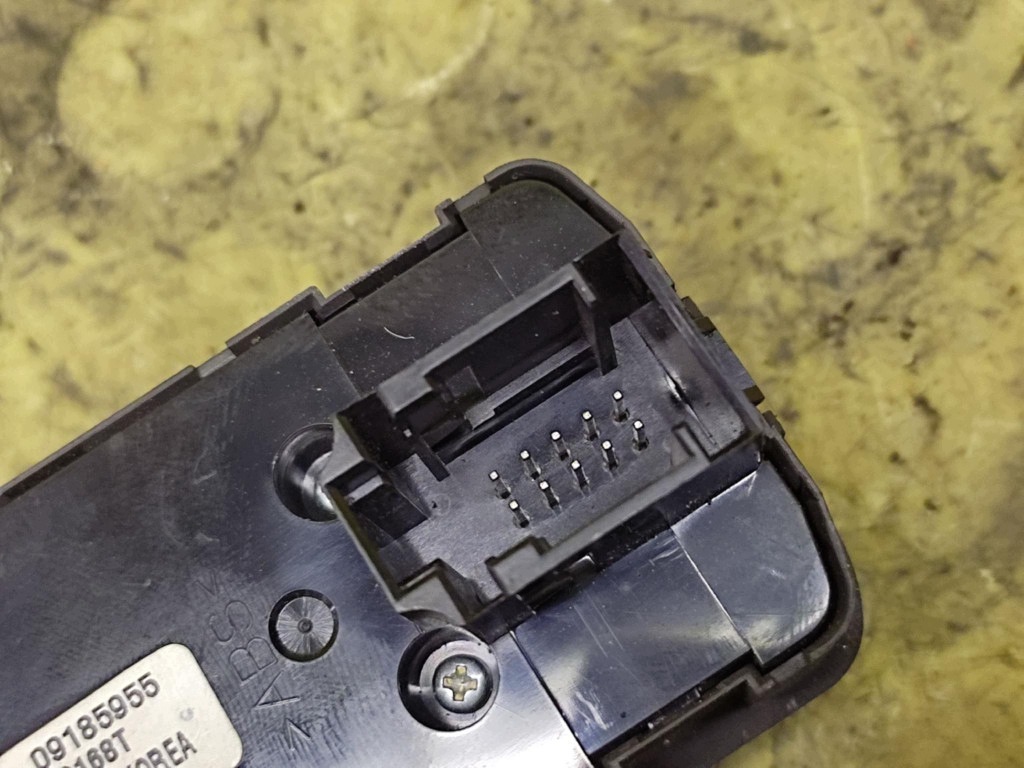OPEL VECTRA C window control switch 09185955