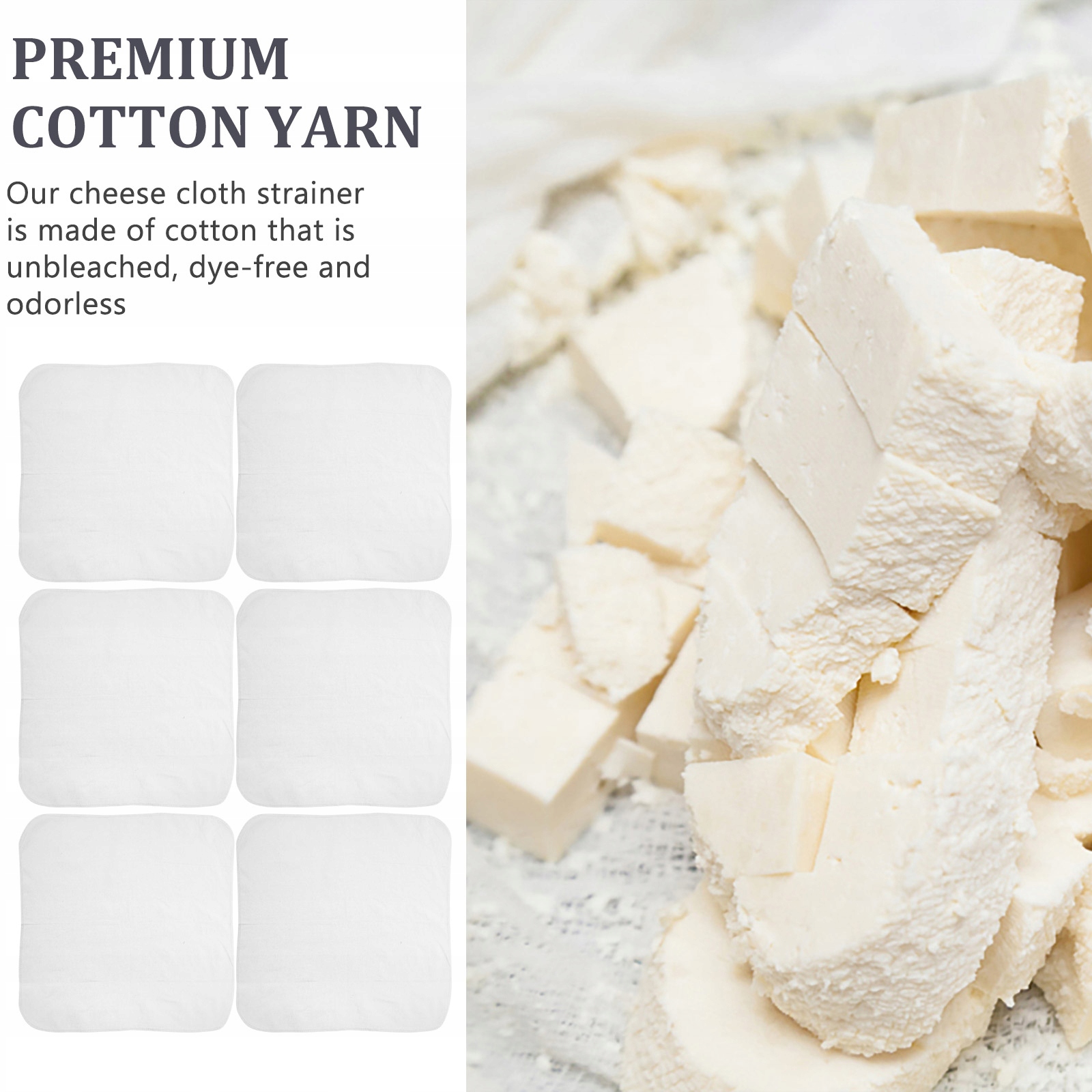 SIATKOWA TORBA SEROWA MUŚLINOWA ŚCIERECZKI DO GOTOWANIA Rodzaj cedzak