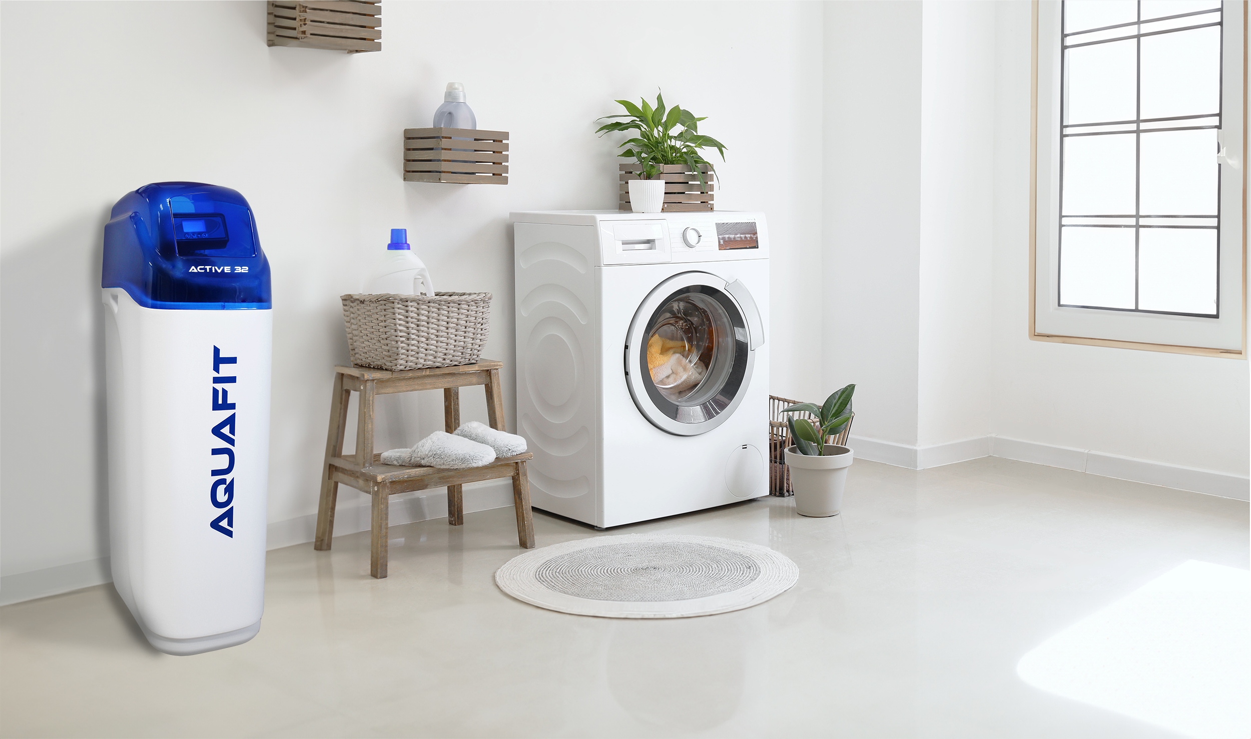 Zmiękczacz wody do domu AQUAFIT Active 32 Stacja uzdatniania wody WB Marka Aquafit