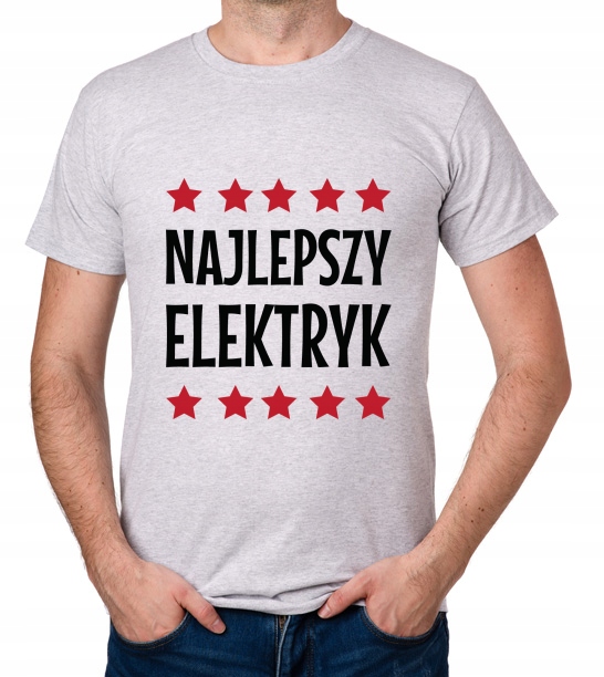 

koszulka Najlepszy Elektryk prezent