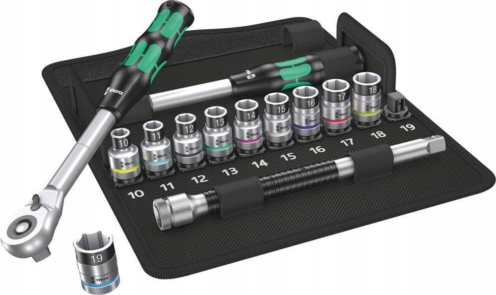 Vymeniteľné nástavce 1/2" Zyklop Hybrid,13-dielne