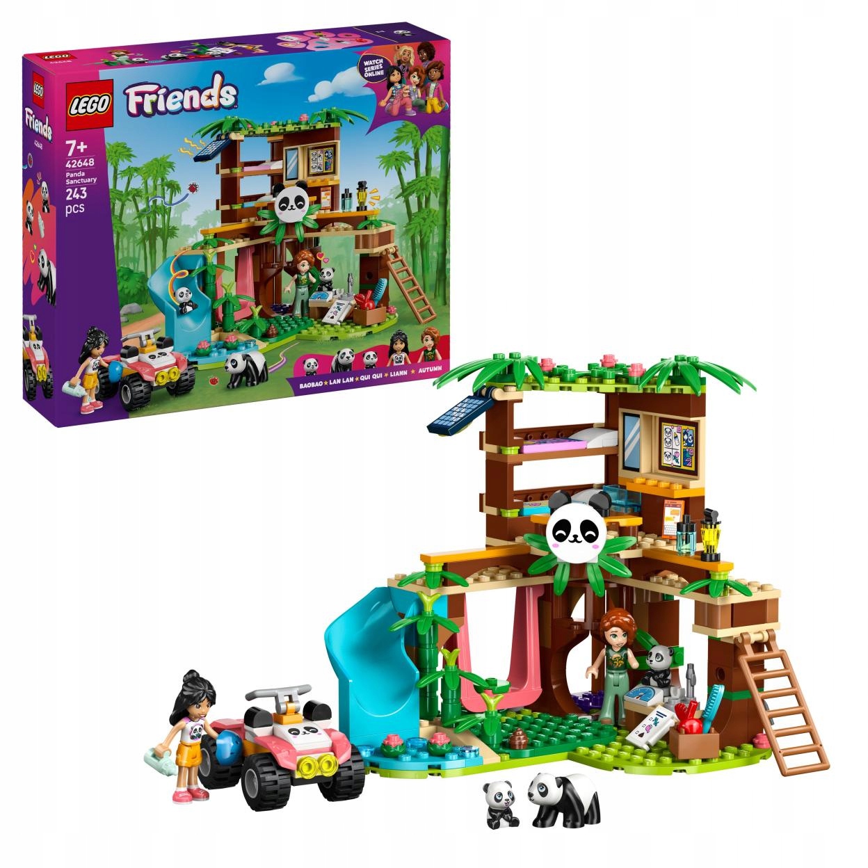 Lego(r) Friends 42648 Péče o pandy v rezervaci