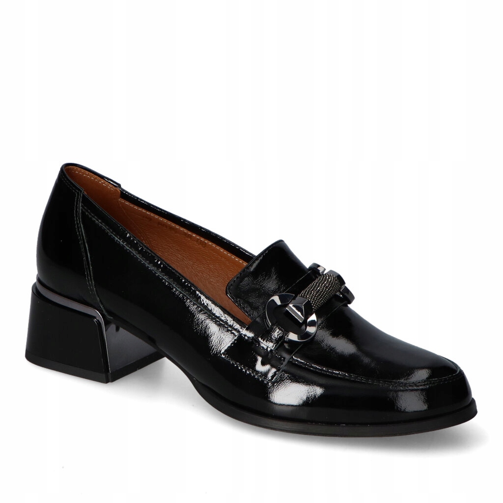 Polobotky Gamis 8035/A128 Černý lak 37