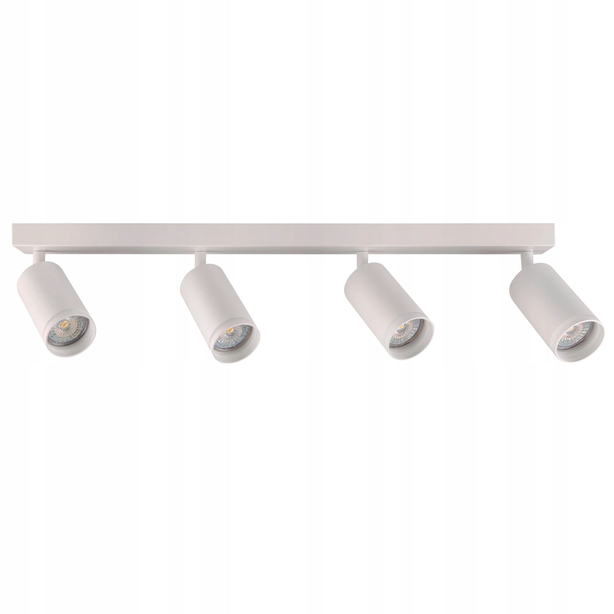 Stropní svítidlo 4 reflektory nastavitelná bílá moderní 60 cm Polux