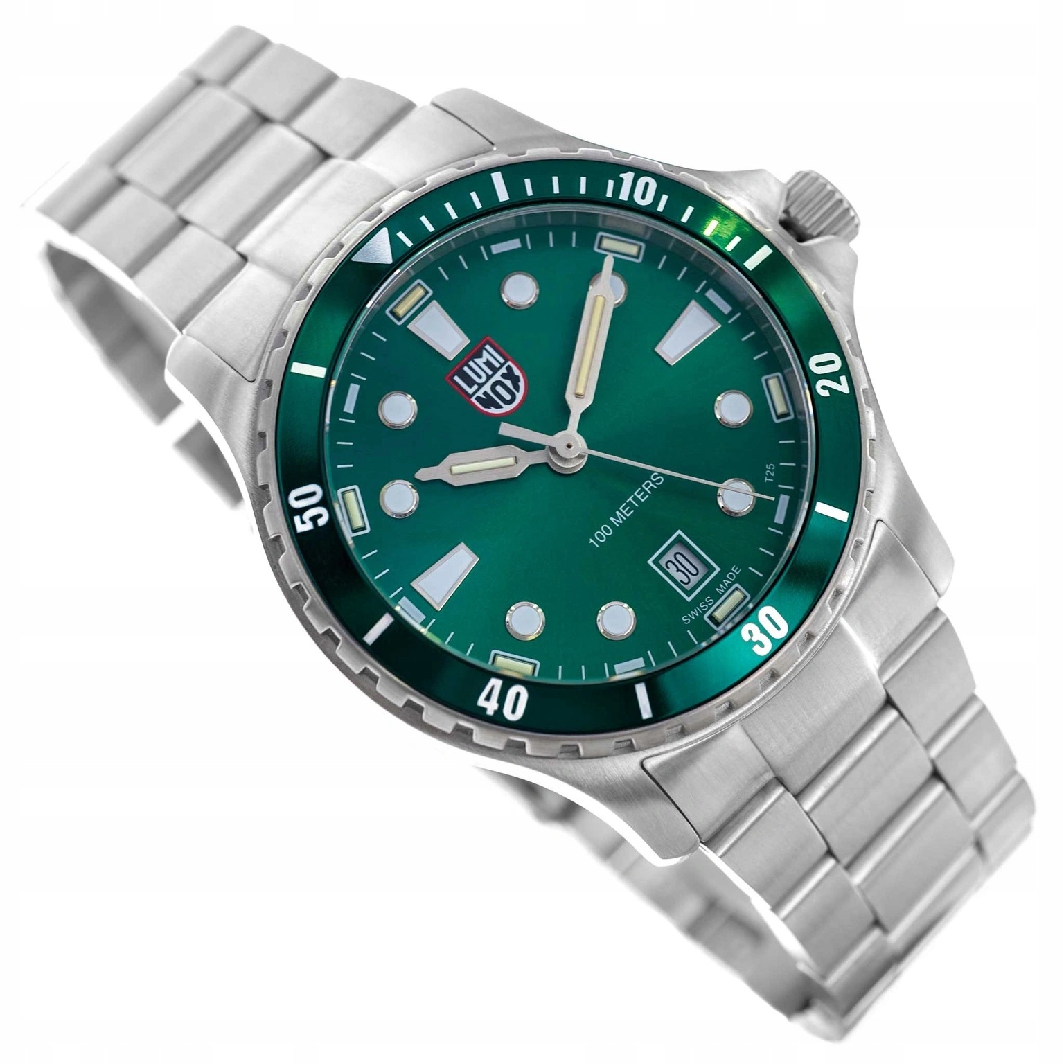 Pánské Hodinky Luminox XS.0957 Sport Timer 0940 Series Stříbrné Datum 100 M