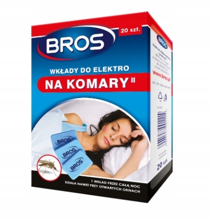 

Bros, Elektro Wkłady na komary, 20 sztuk