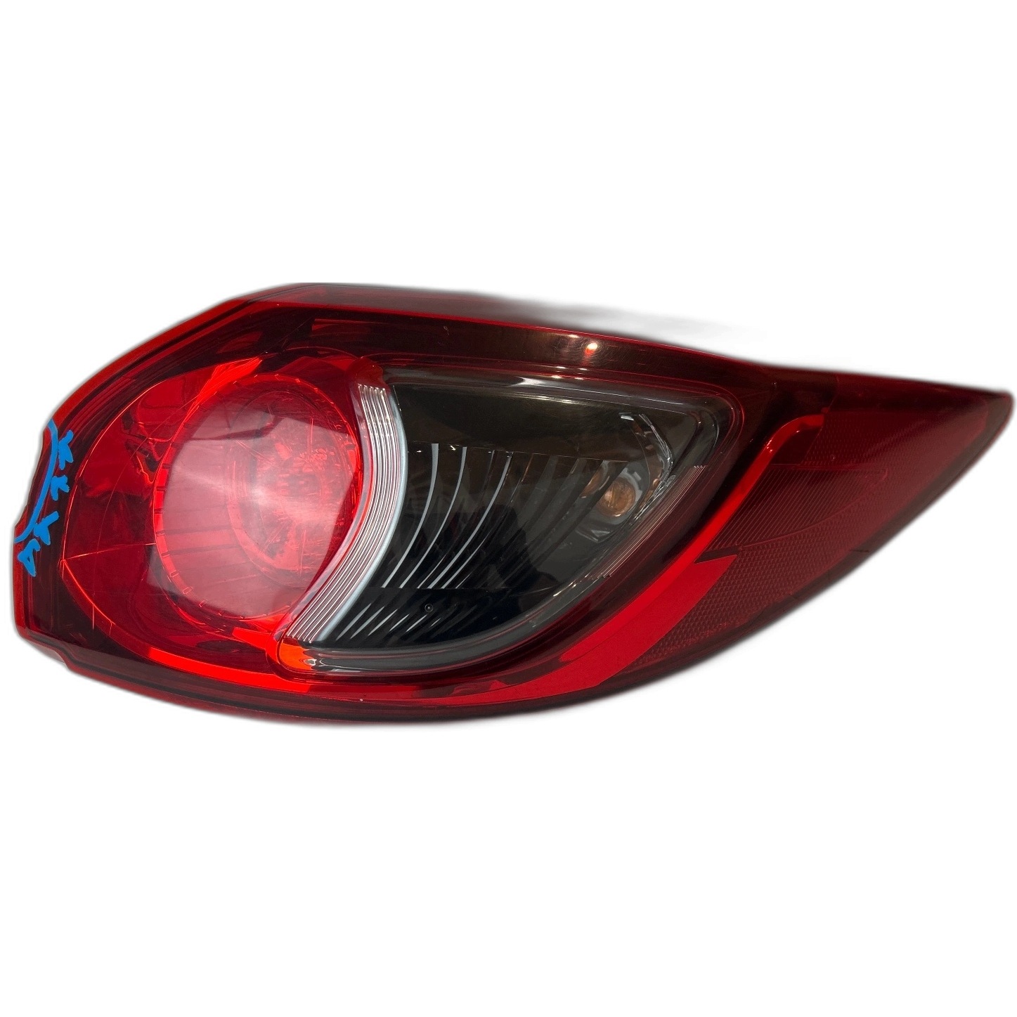 damaged light rear part rear right Mazda CX-5 and KE