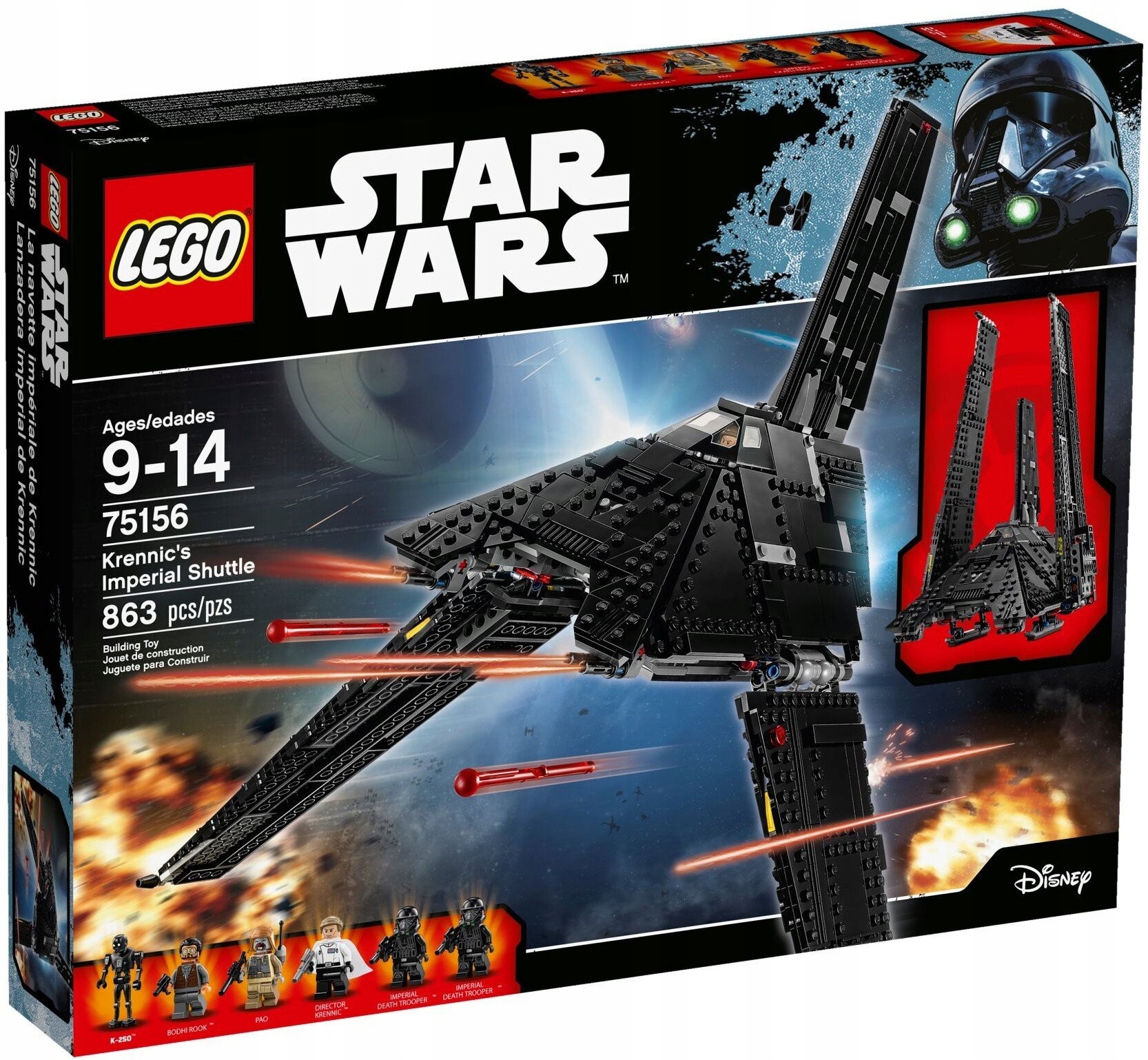 Lego Star Wars 75156 Imperiální raketoplán Krennica Nové