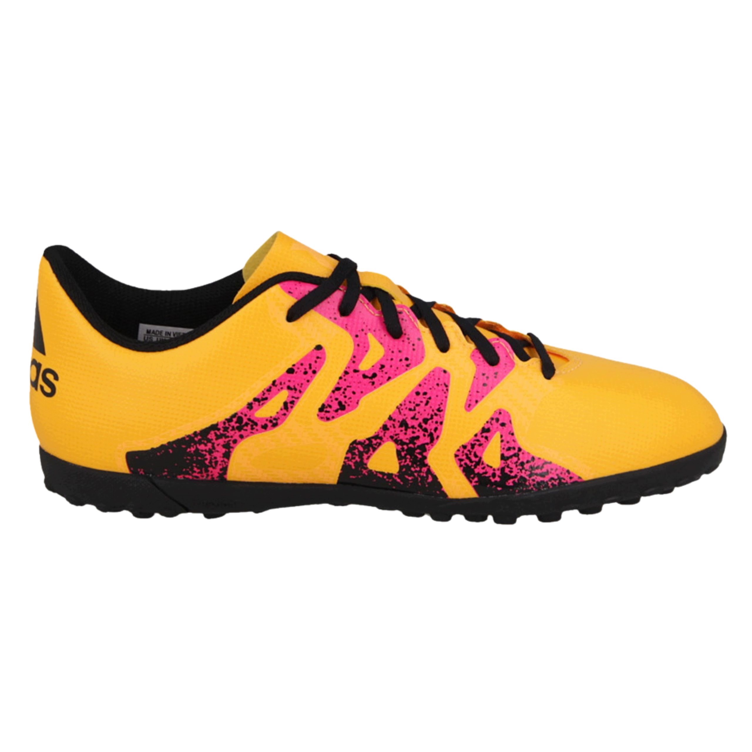 Młodzieżowe buty piłkarskie turfy pomarańczowe Adidas X 15.4 Tf J 37 1/3
