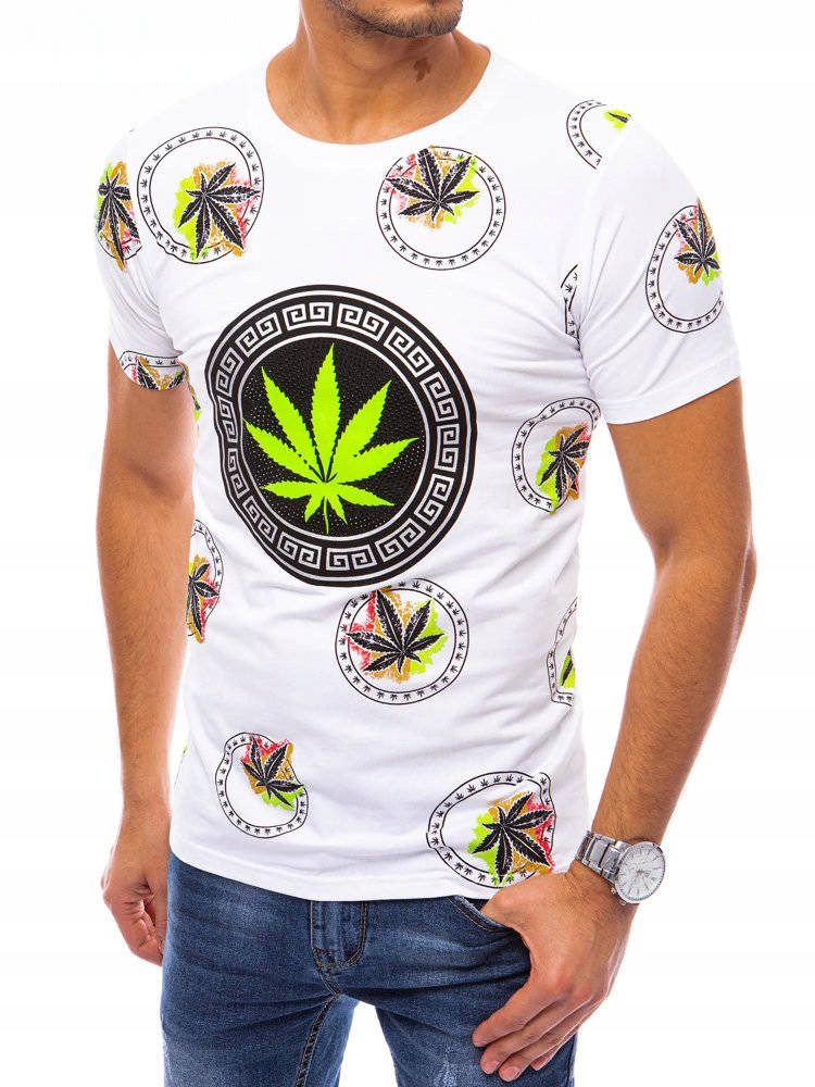 

Męska Koszulka T-shirt Z Nadrukiem roz. XXL