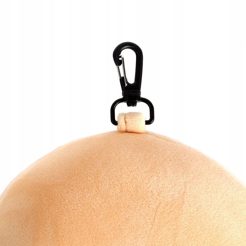 Pluszowa poduszka podróżna PĄCZEK DONUT opaska na oczy na DZIEŃ DZIECKA Model PODUSZKA PĄCZEK DONUT