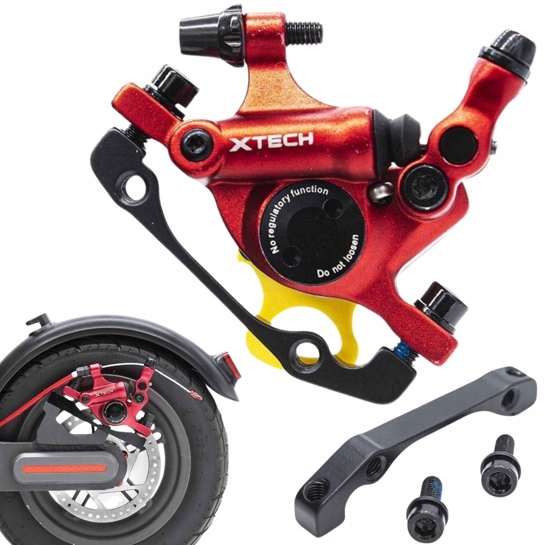 Kotoučová Brzdová Svorka Zoom Xtech HB-100 Destičky pro koloběžku