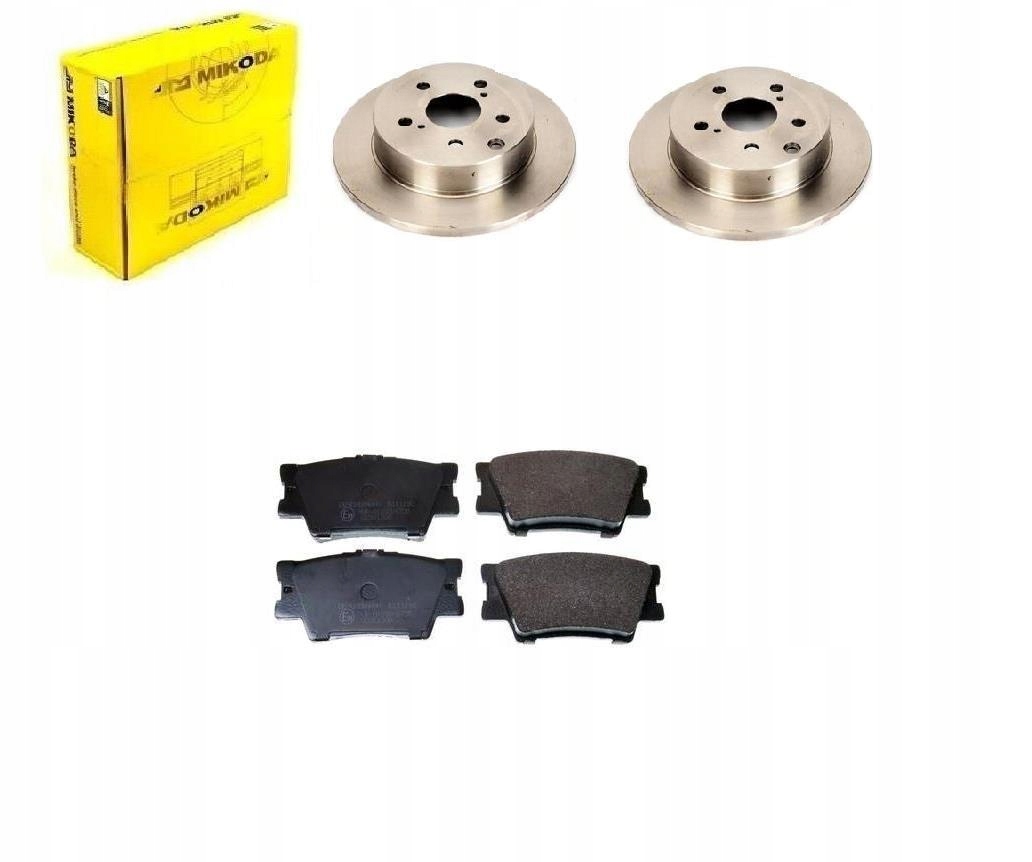 Kotouče Toyota Rav 4 III 2006- Zadní 281 mm Sada