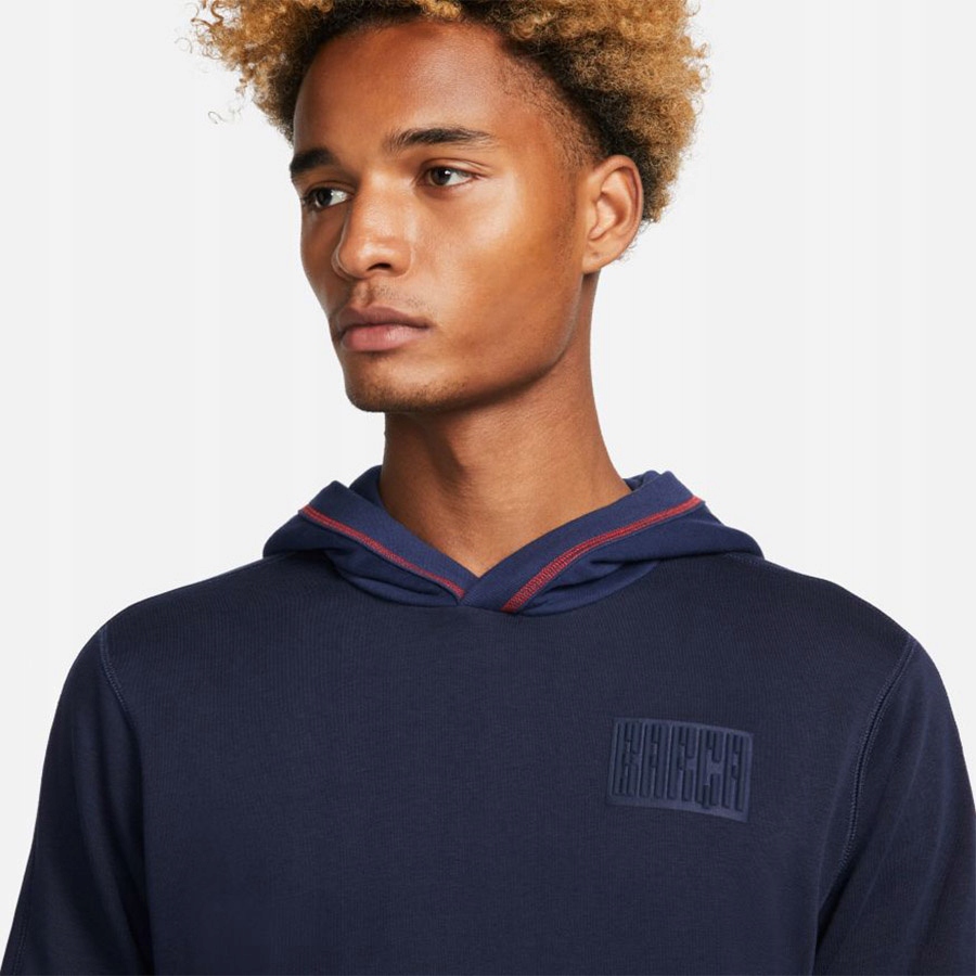 L Bluza Nike FC Barcelona Travel DM2918 451 L granatowy Kolekcja jesień 2022