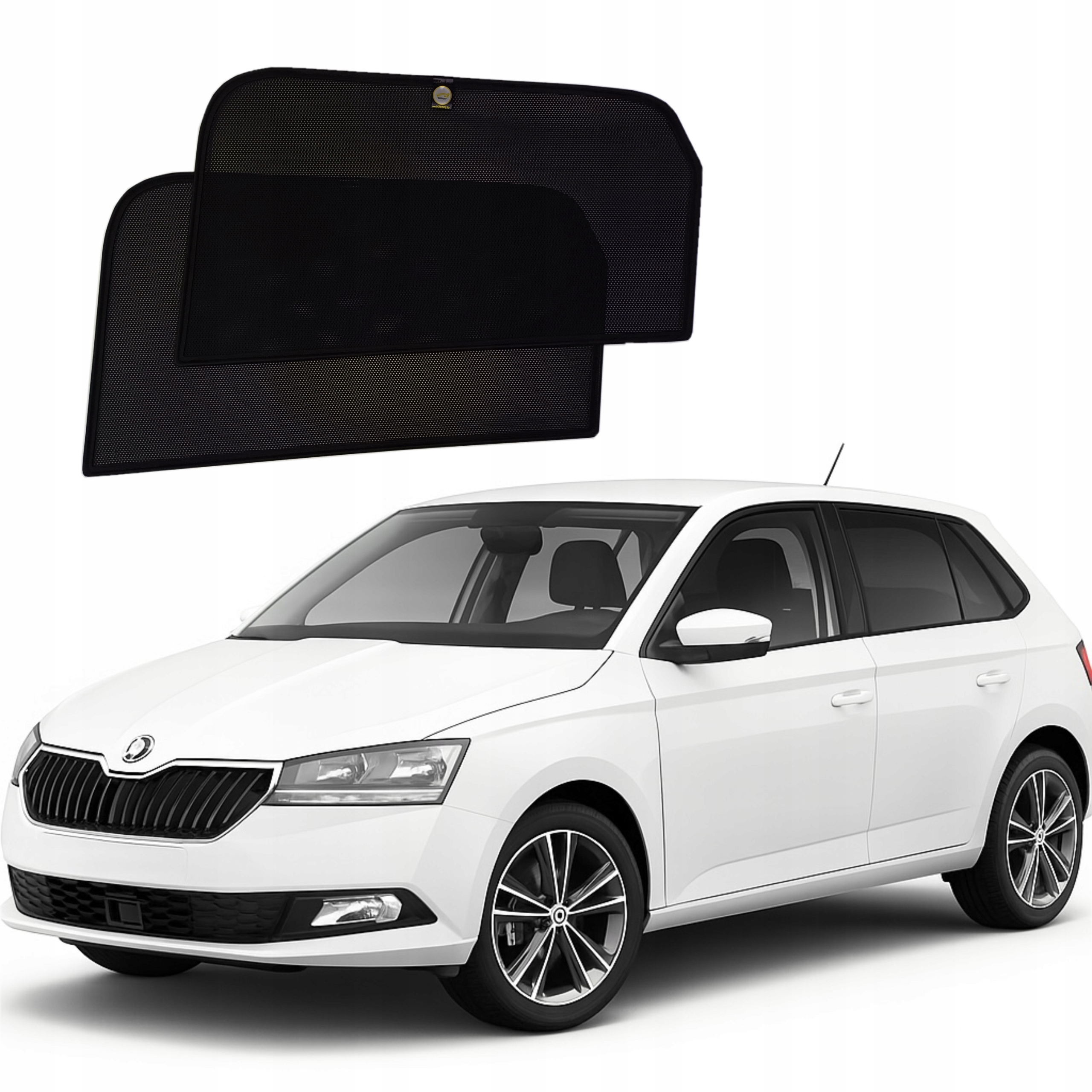 Sluneční clony na skla s magnety Škoda Rapid Spaceback