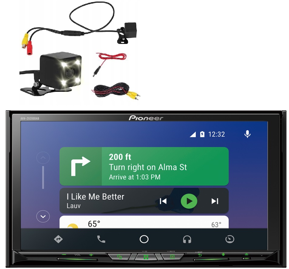 Pioneer AVH-Z9200DAB autorádio Wifi CarPlay Android cúvacia kamera