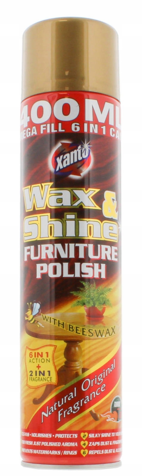 

Xanto Wax & Shine Original Pianka Meble 400ML