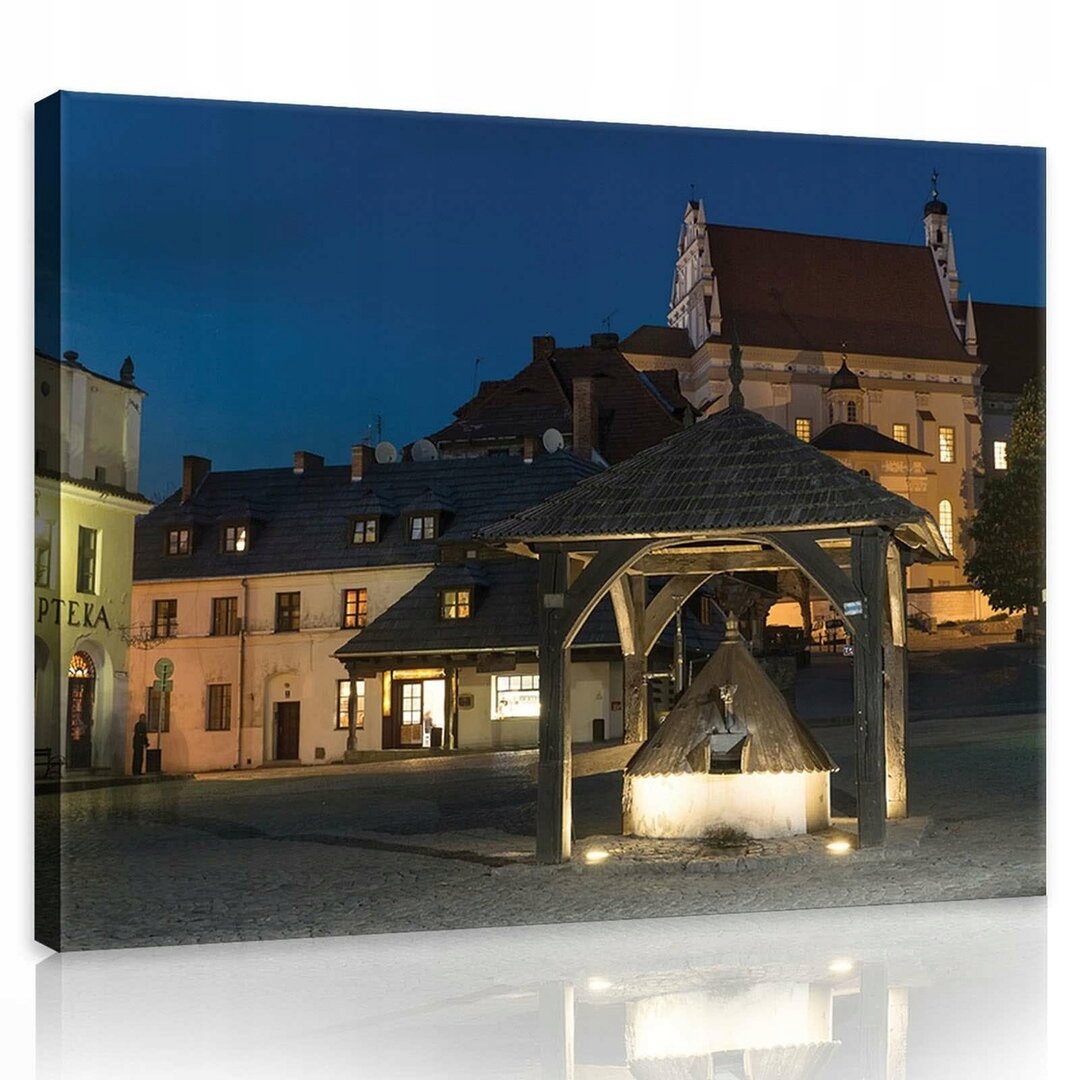 Obraz 100x75 Romantická noc Architektonické mistrovské dílo z minulosti