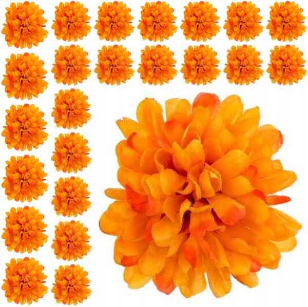 

Chryzantema główka Orange 24 szt Hurt Kwiaty