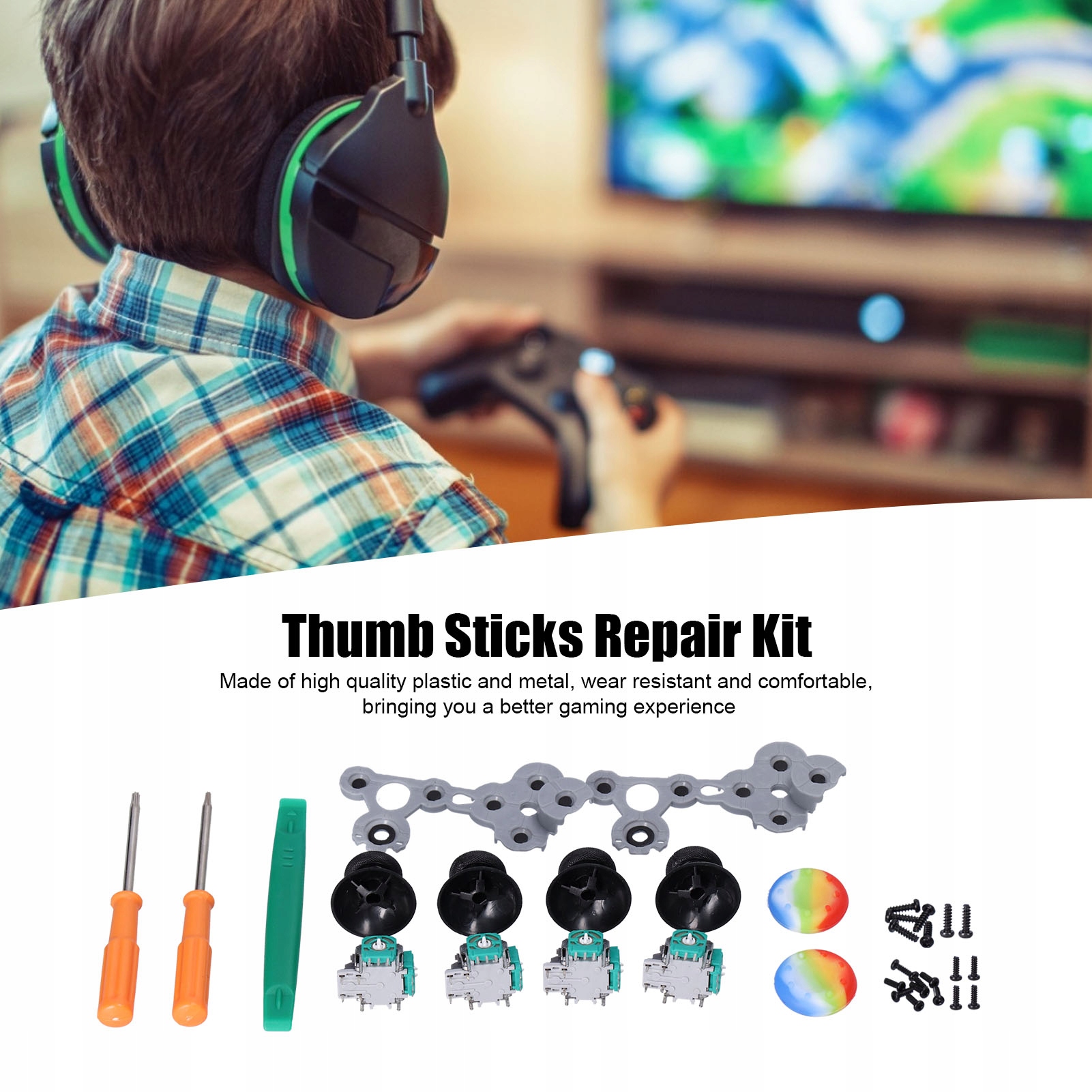 ZESTAW WYMIENNY JOYSTICKA XBOX SERIES X Marka bez marki