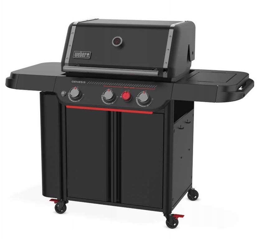 Grill gazowy Weber Genesis E-330WR Stealth Edition w czerni