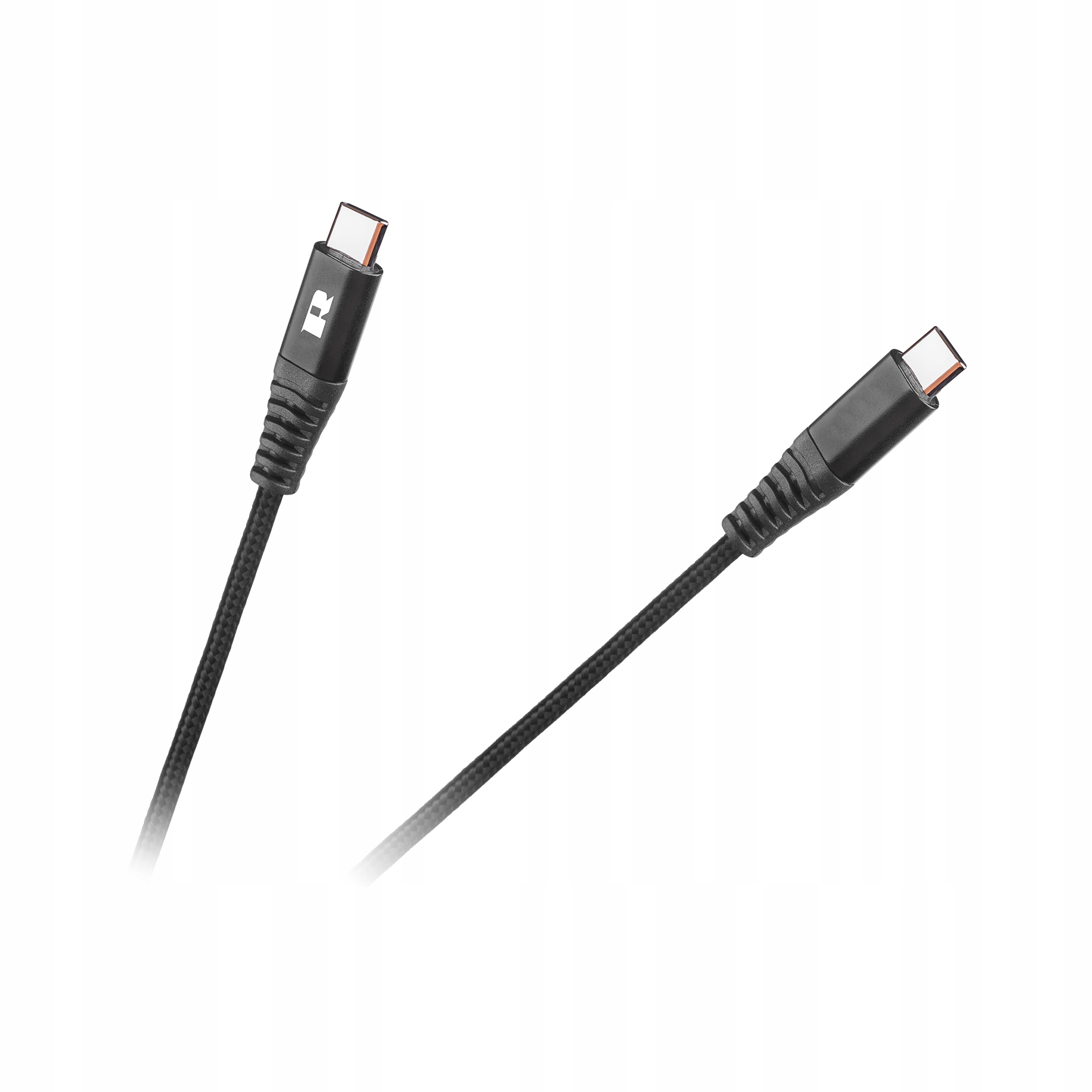 Kabel Usb typu C Usb typu C 100 cm czarny Rebel Electronics