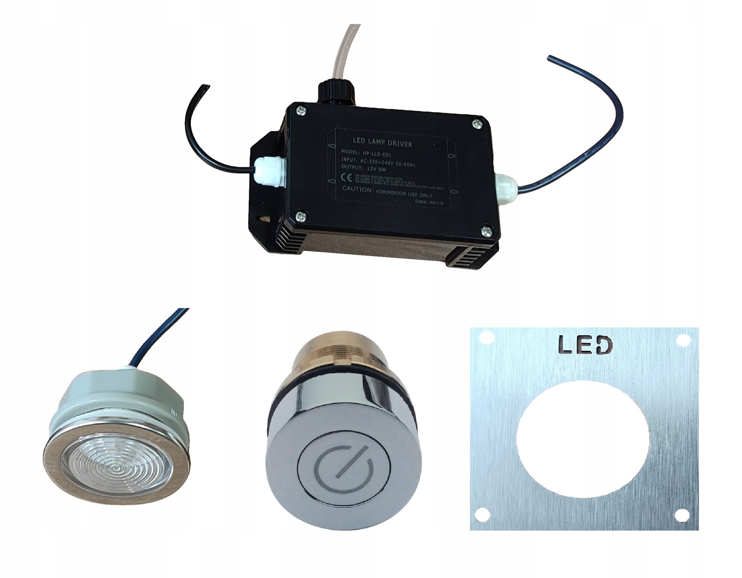 Viacfarebné osvetlenie 7 farieb Led ovládač pre vírivku a kúpeľnú vaňu