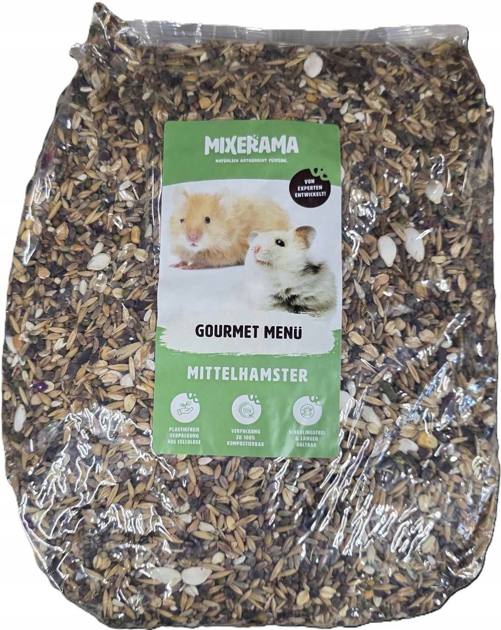 Mixerama Mittelhamster Gourmet Menü Pokarm dla chomika syryjskiego 2,5