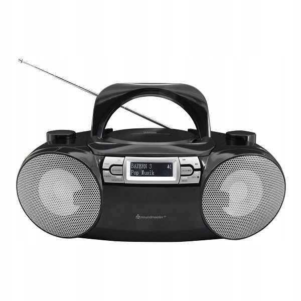 BoomBox Radio CD MP3 DAB+ FM USB AUDIOBOOK BLUETOOTH Soundmaster SCD8100SW Model SCD8100SW